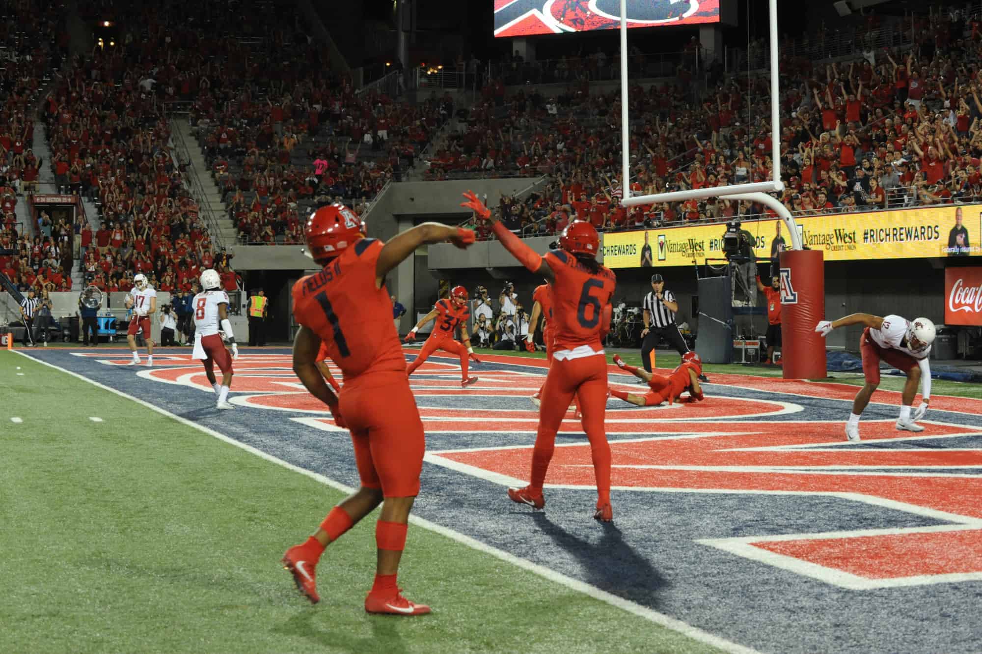 WSU vs UA Second Half