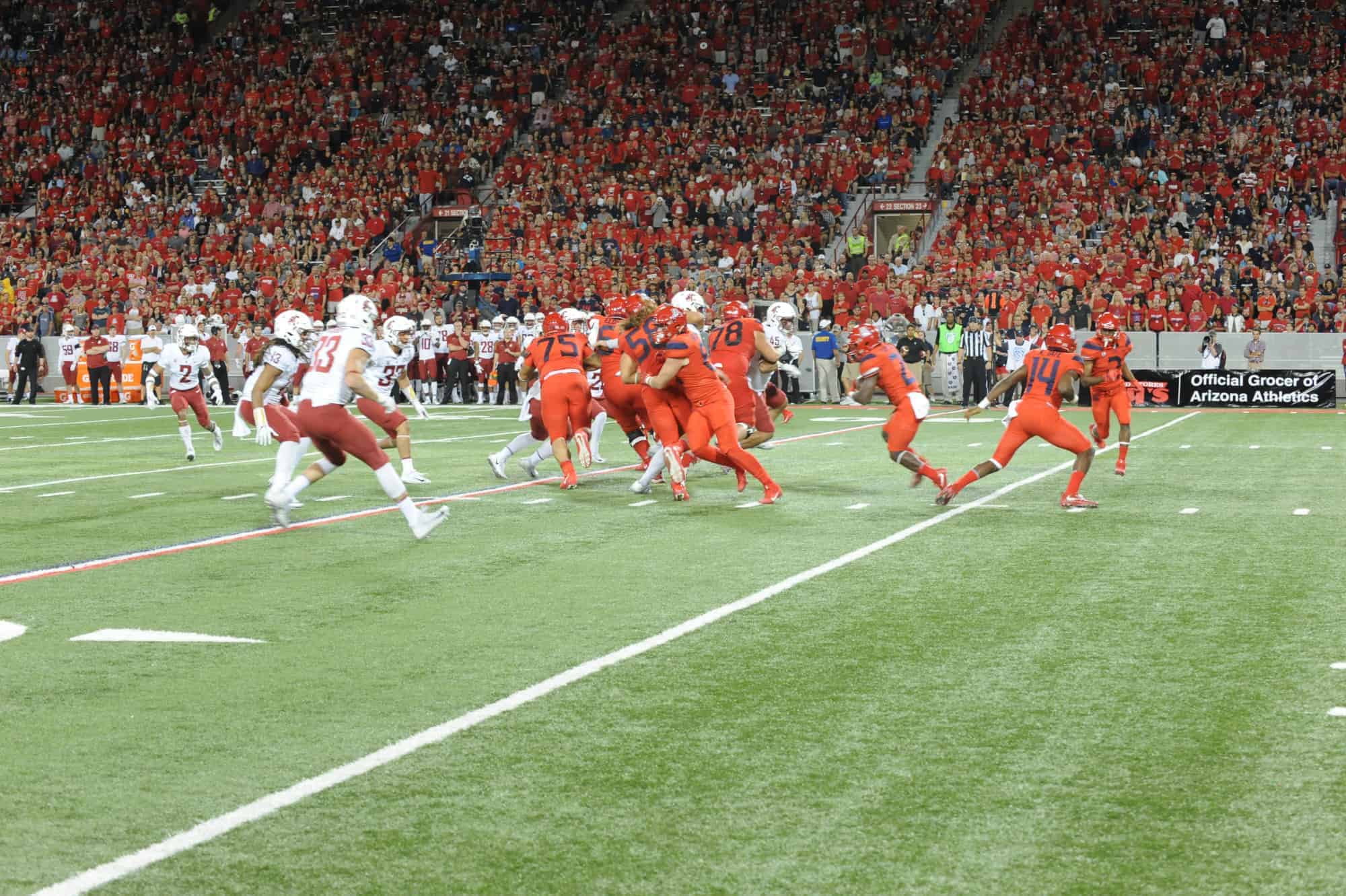 WSU vs UA Second Half