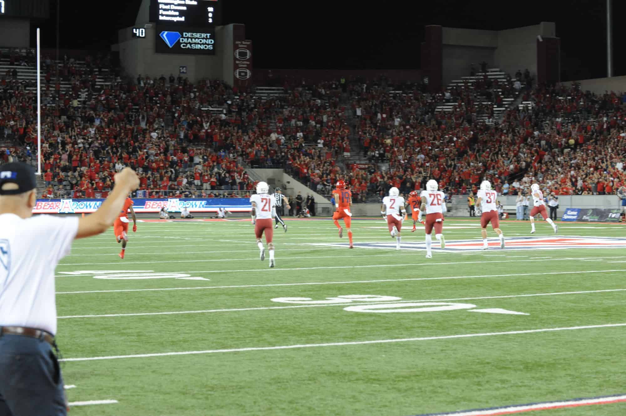 WSU vs UA Second Half