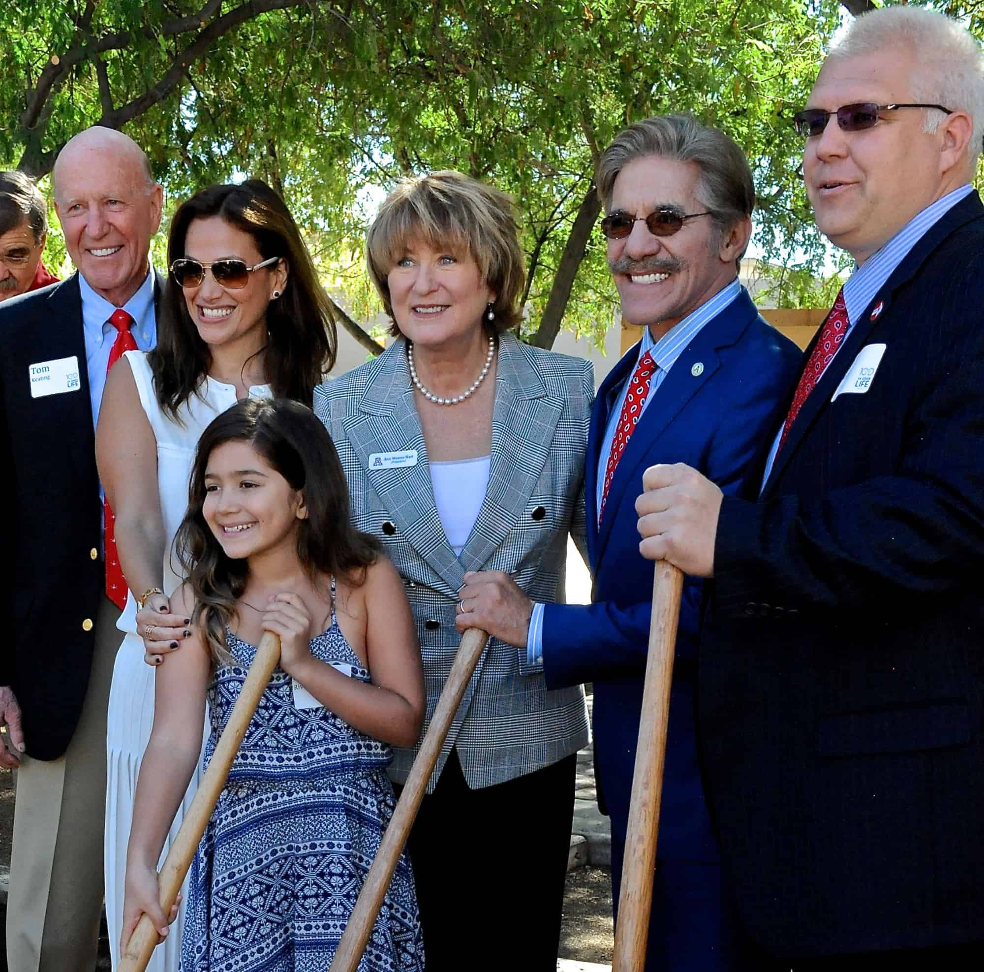 Geraldo Rivera Greek Heritage Park Inauguration
