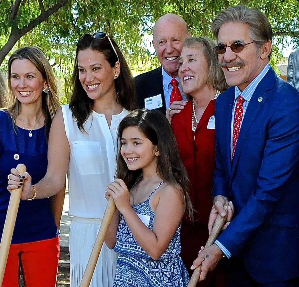 Geraldo Rivera Greek Heritage Park Inauguration
