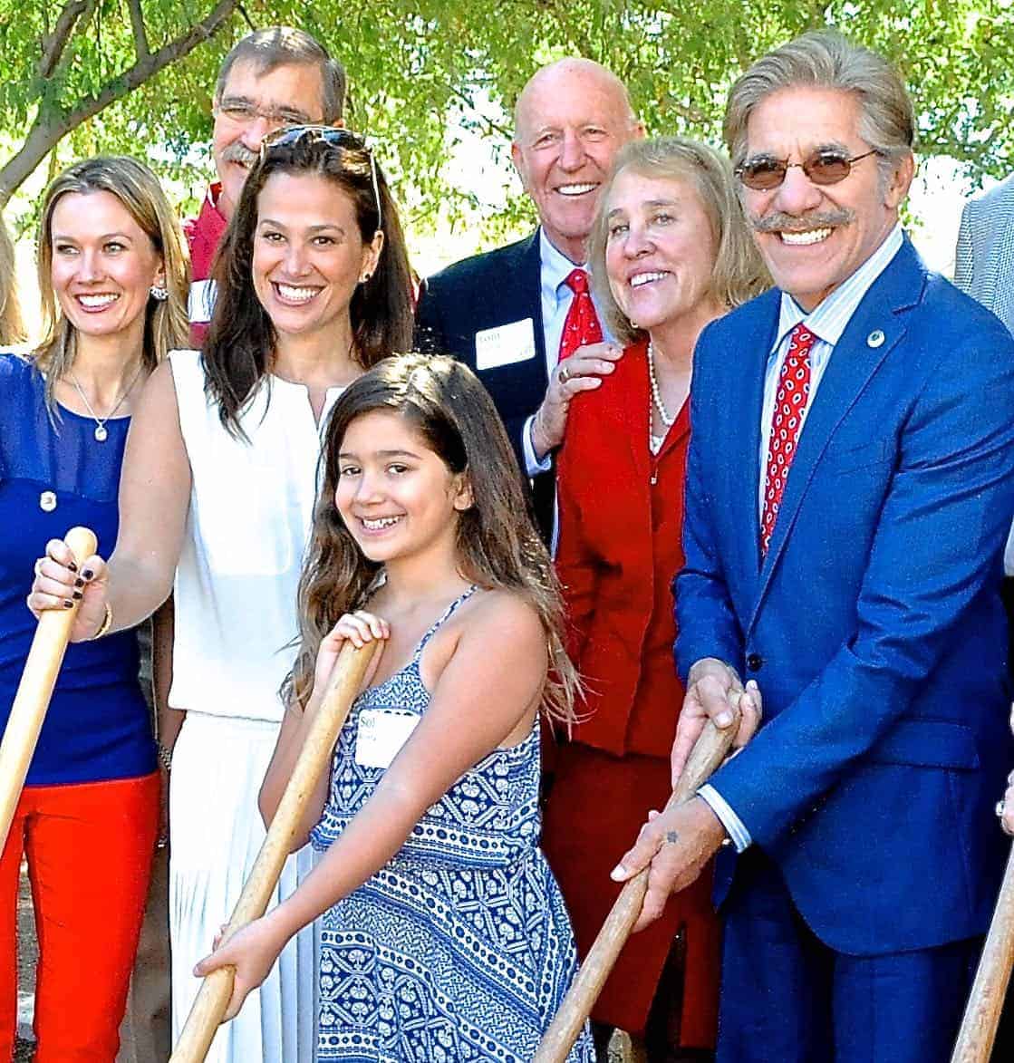 Geraldo Rivera Greek Heritage Park Inauguration