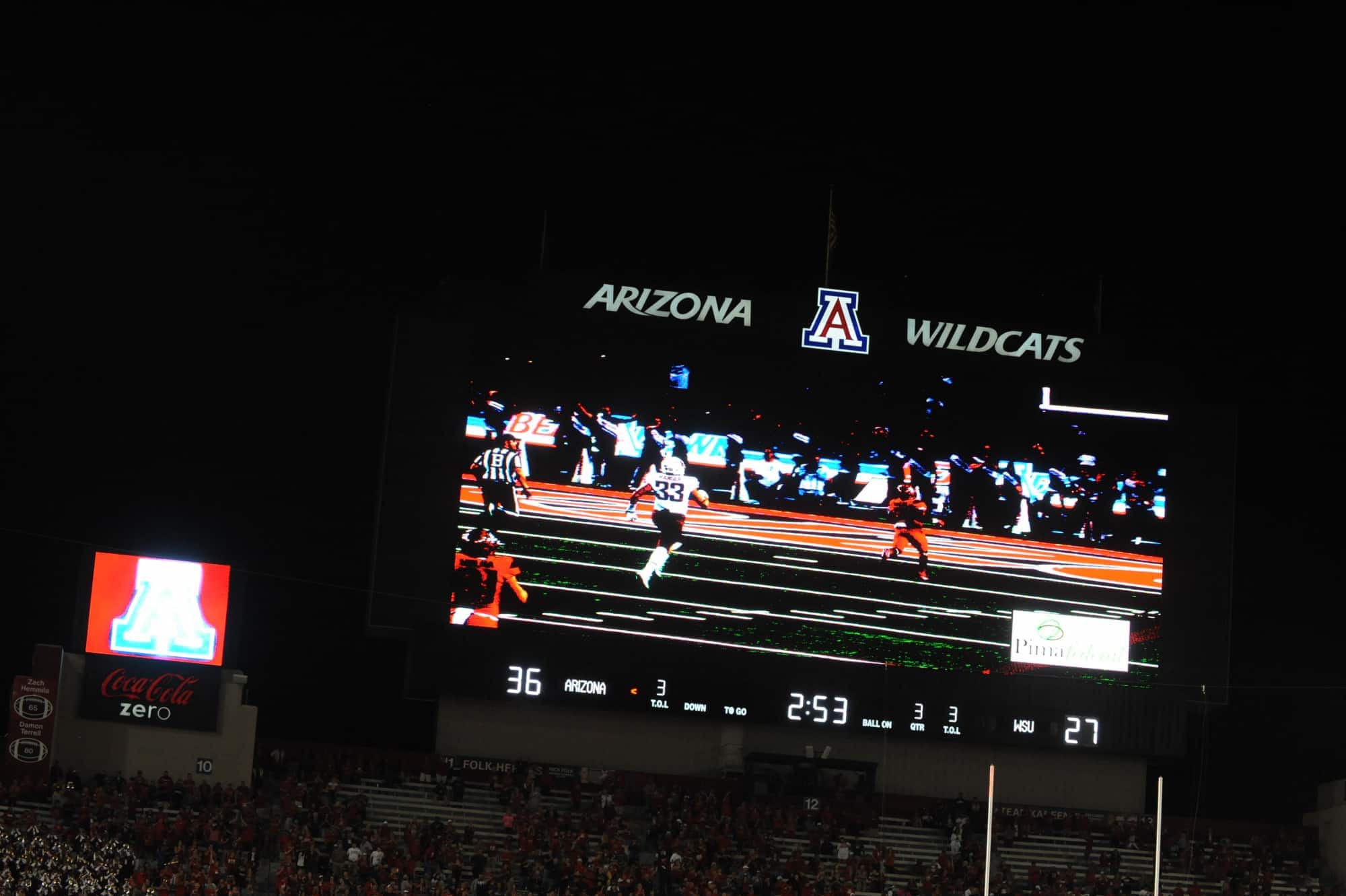 WSU vs UA Second Half