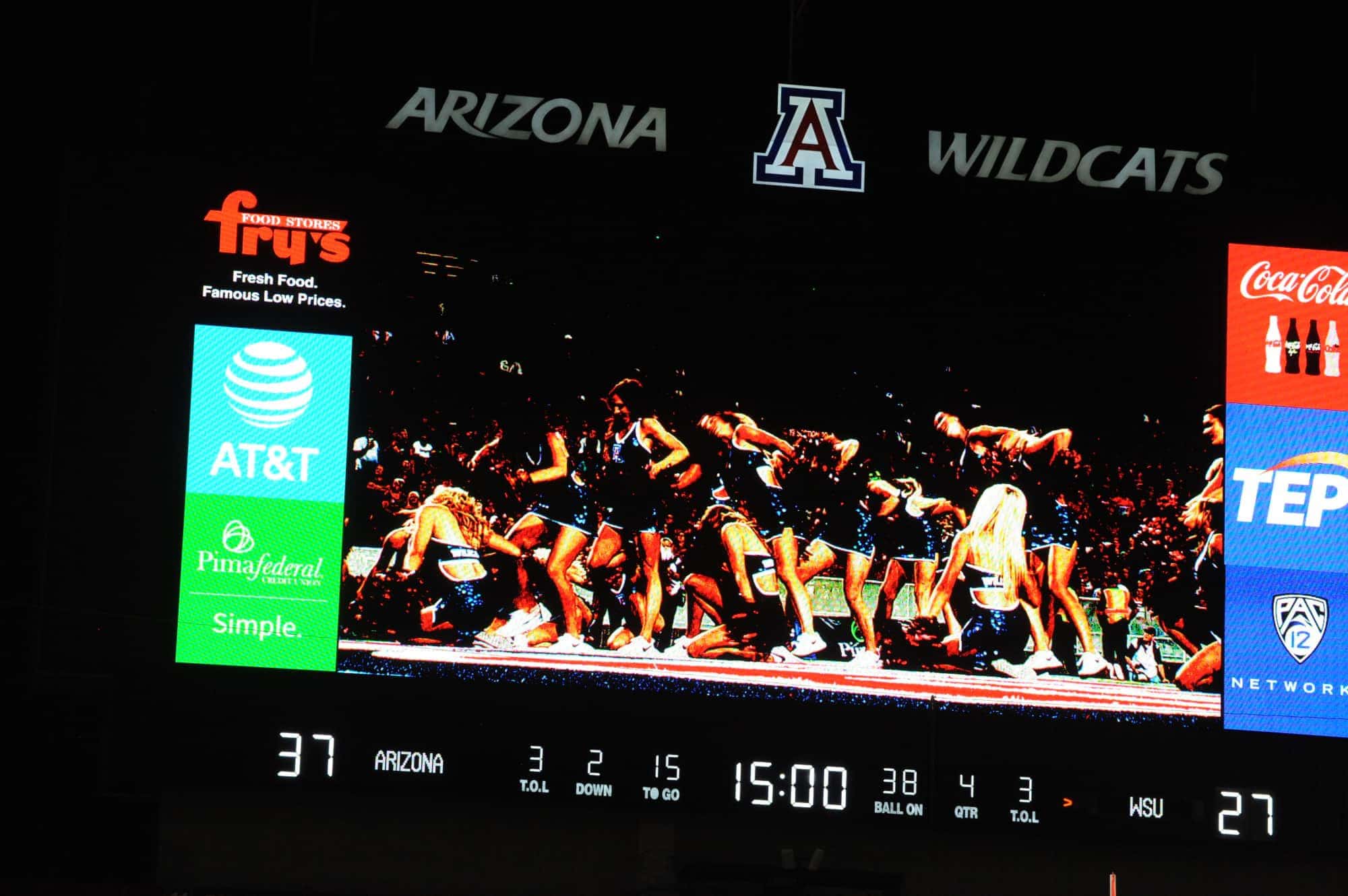 WSU vs UA Second Half