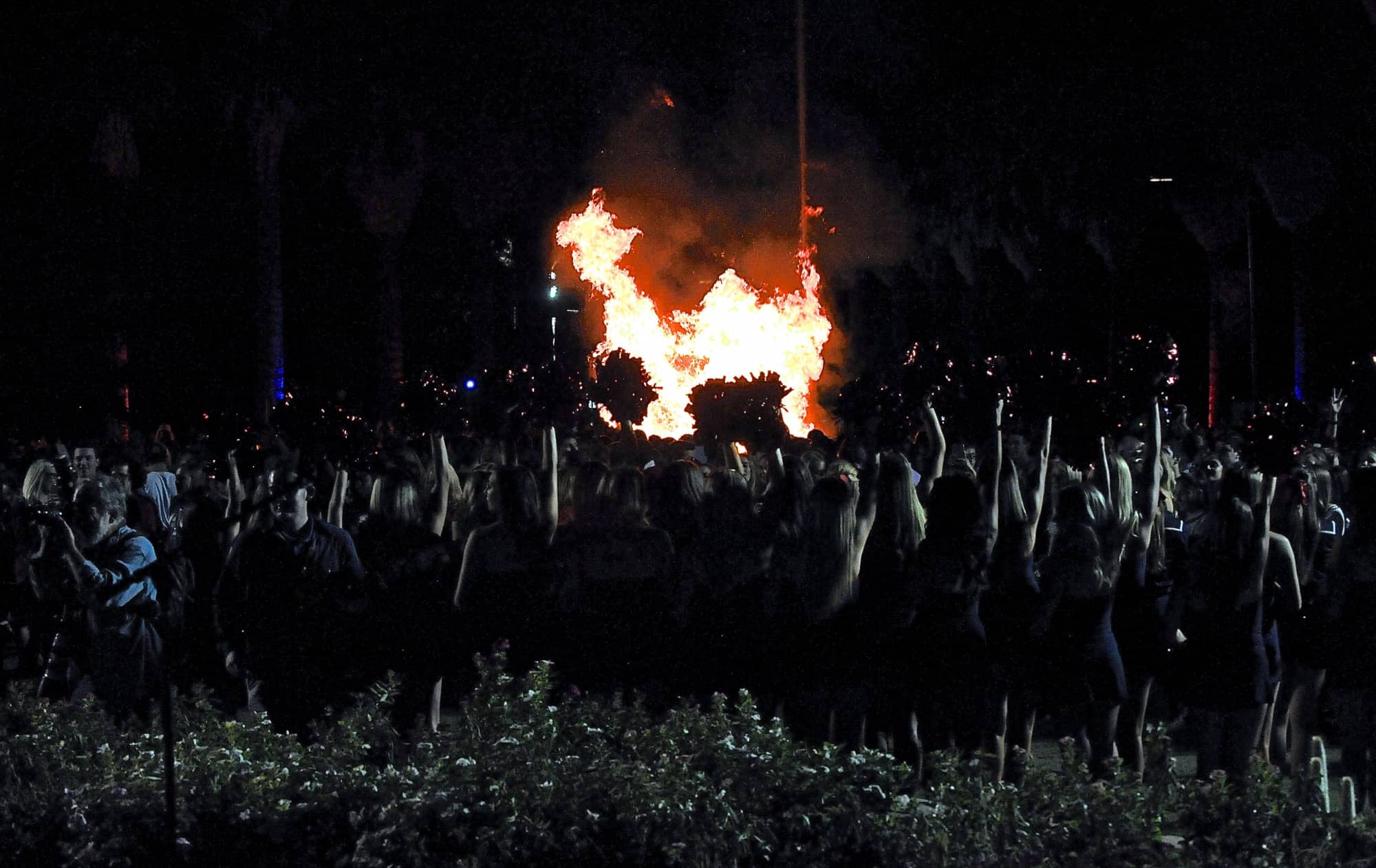 Bonfire/Crowning King and Queen