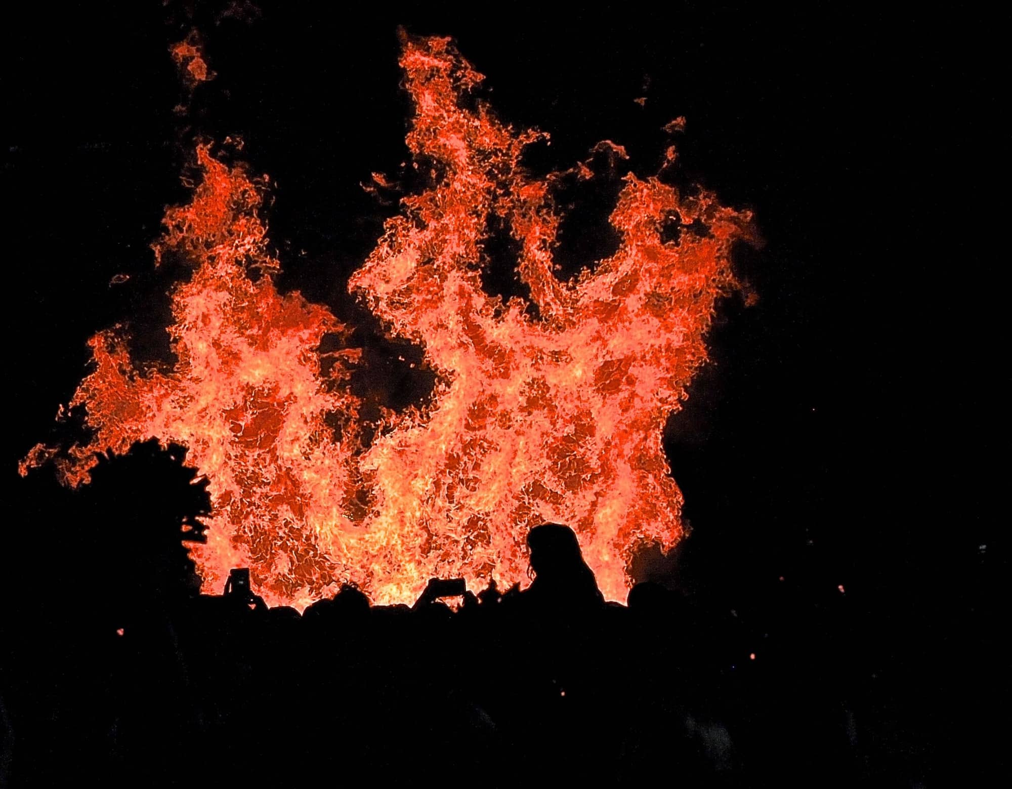 Bonfire/Crowning King and Queen