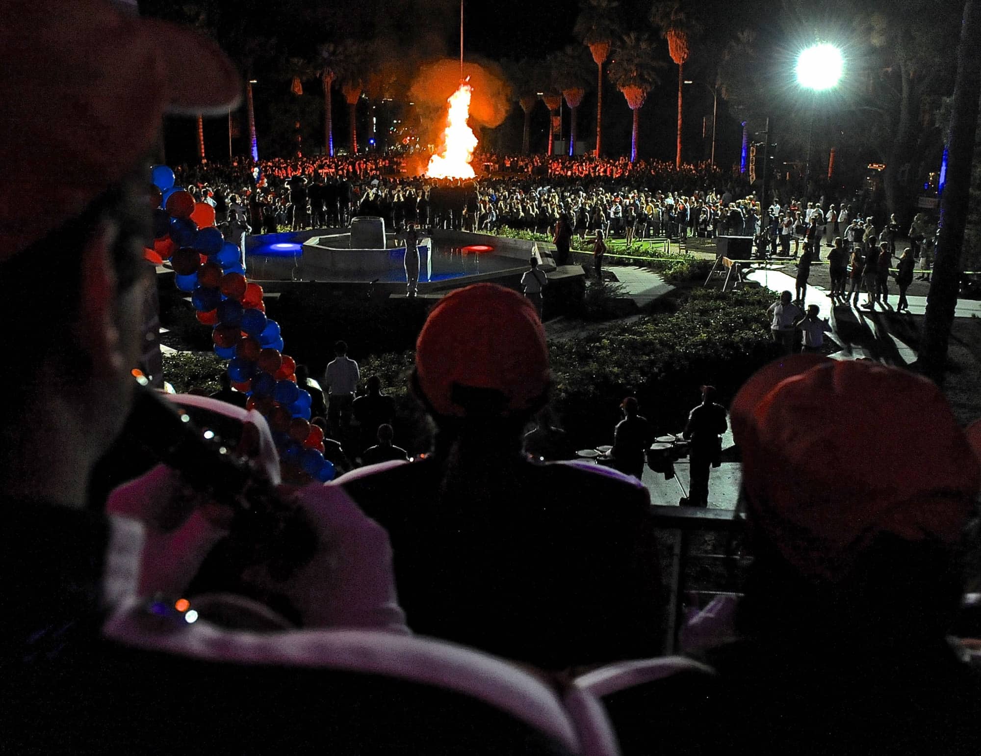 Bonfire/Crowning King and Queen