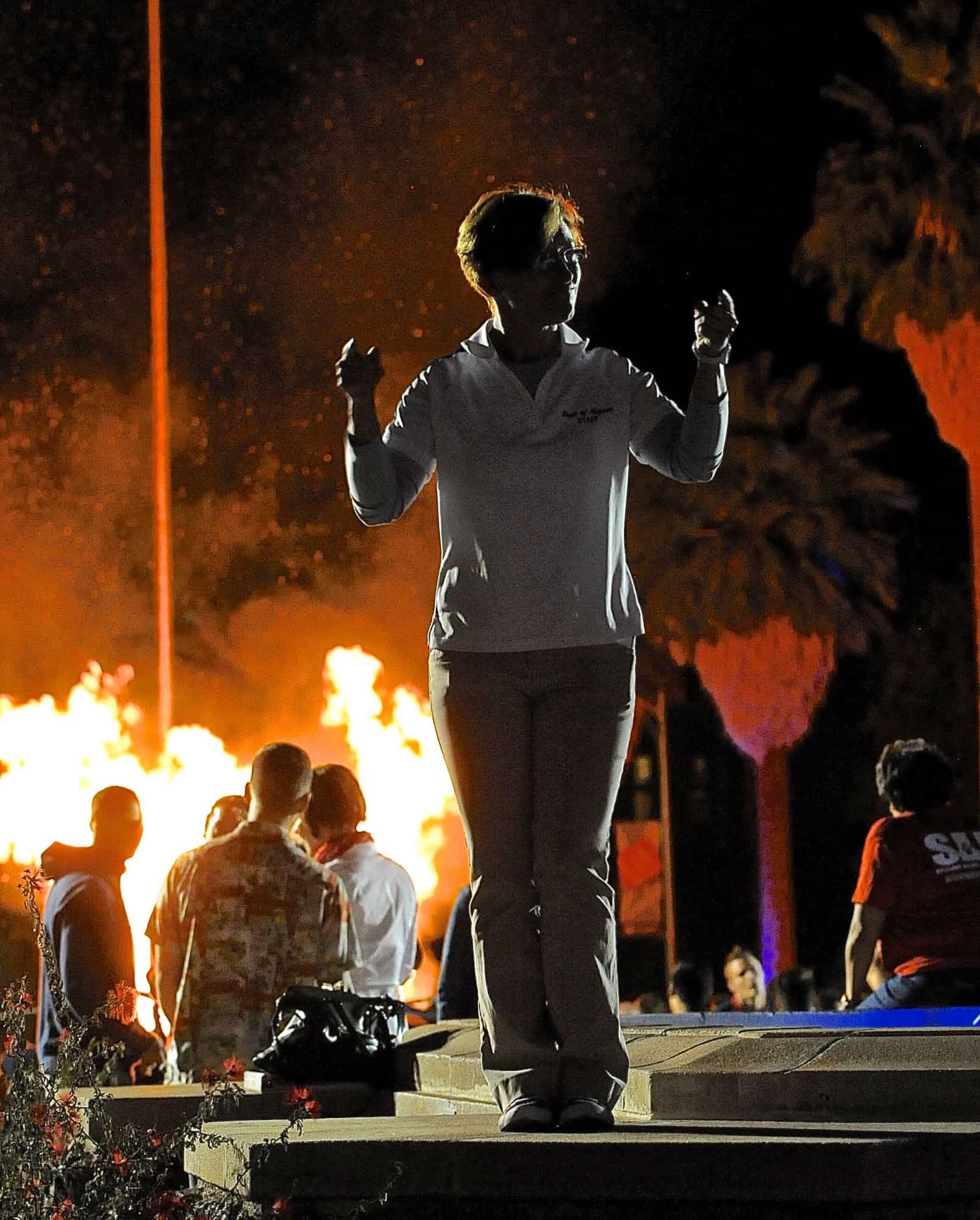 Bonfire/Crowning King and Queen