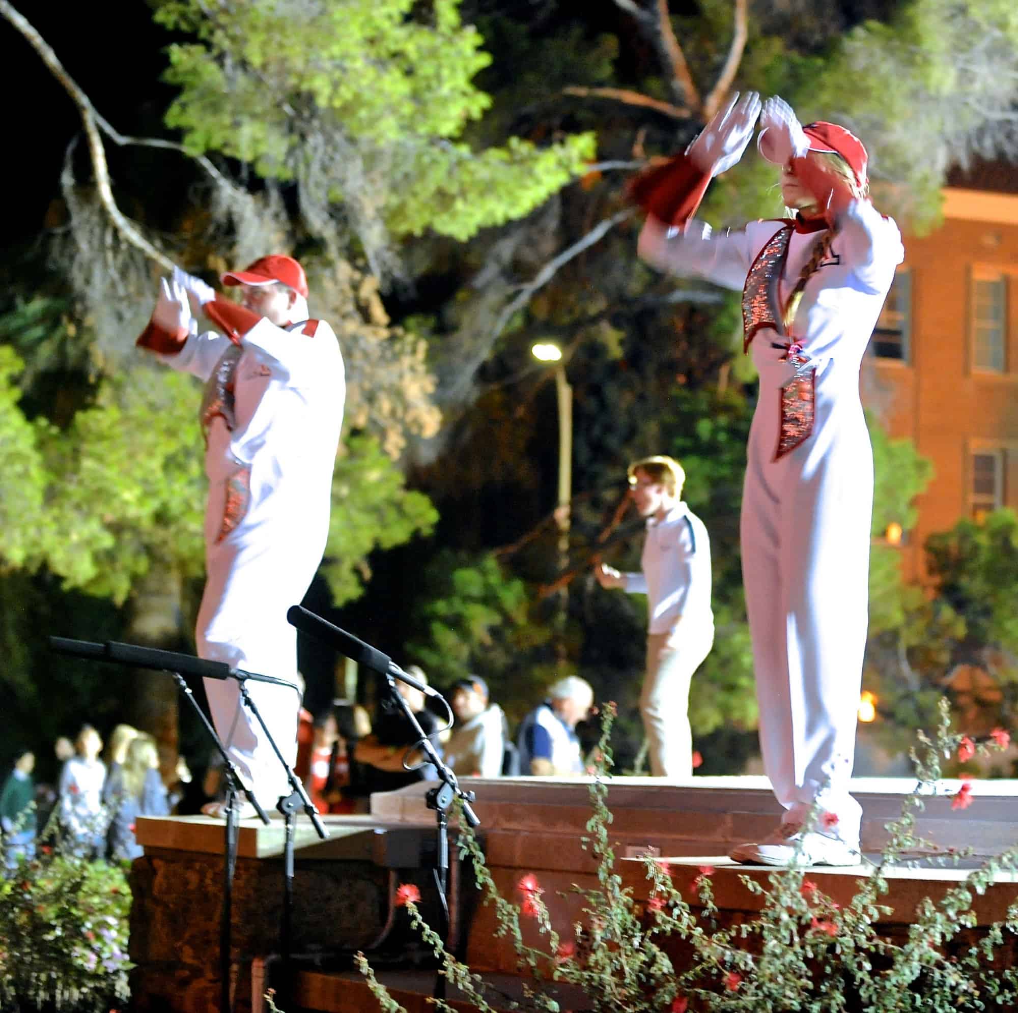 Bonfire/Crowning King and Queen