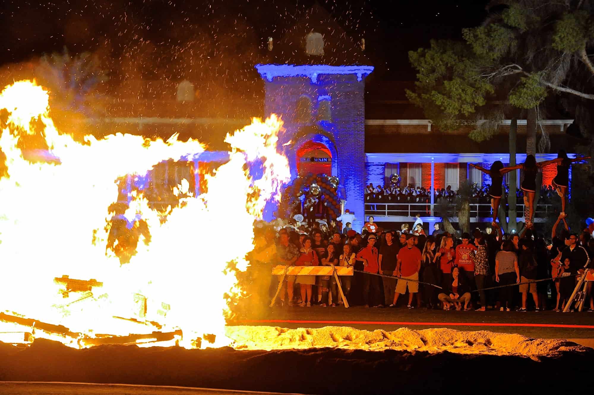 Bonfire/Crowning King and Queen