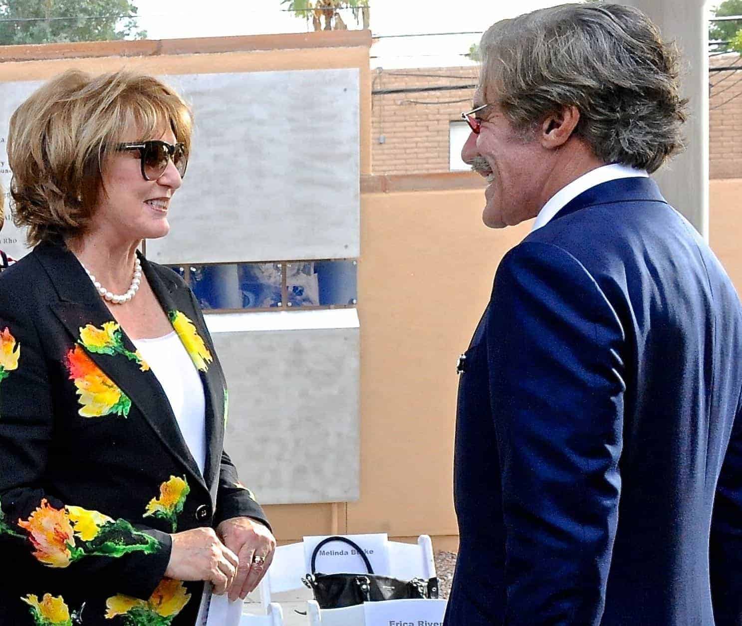 Geraldo Rivera Greek Heritage Park Dedication and Ribbon Cutting