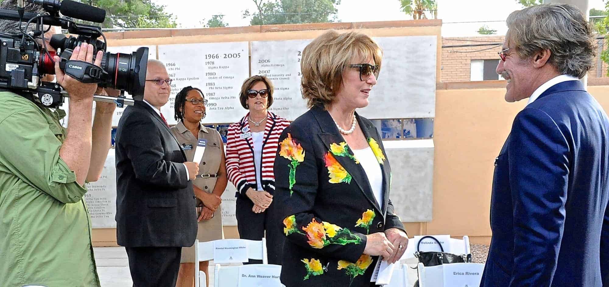 Geraldo Rivera Greek Heritage Park Dedication and Ribbon Cutting