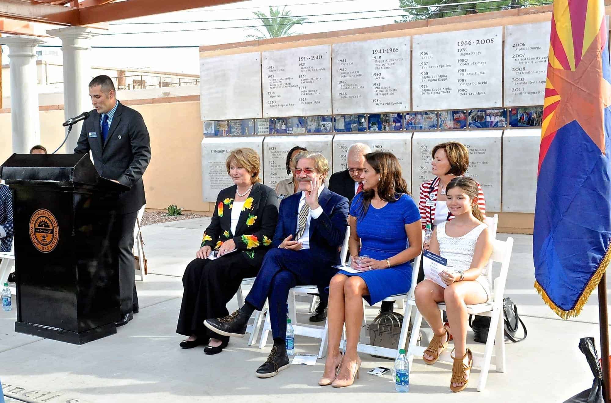 Geraldo Rivera Greek Heritage Park Dedication and Ribbon Cutting