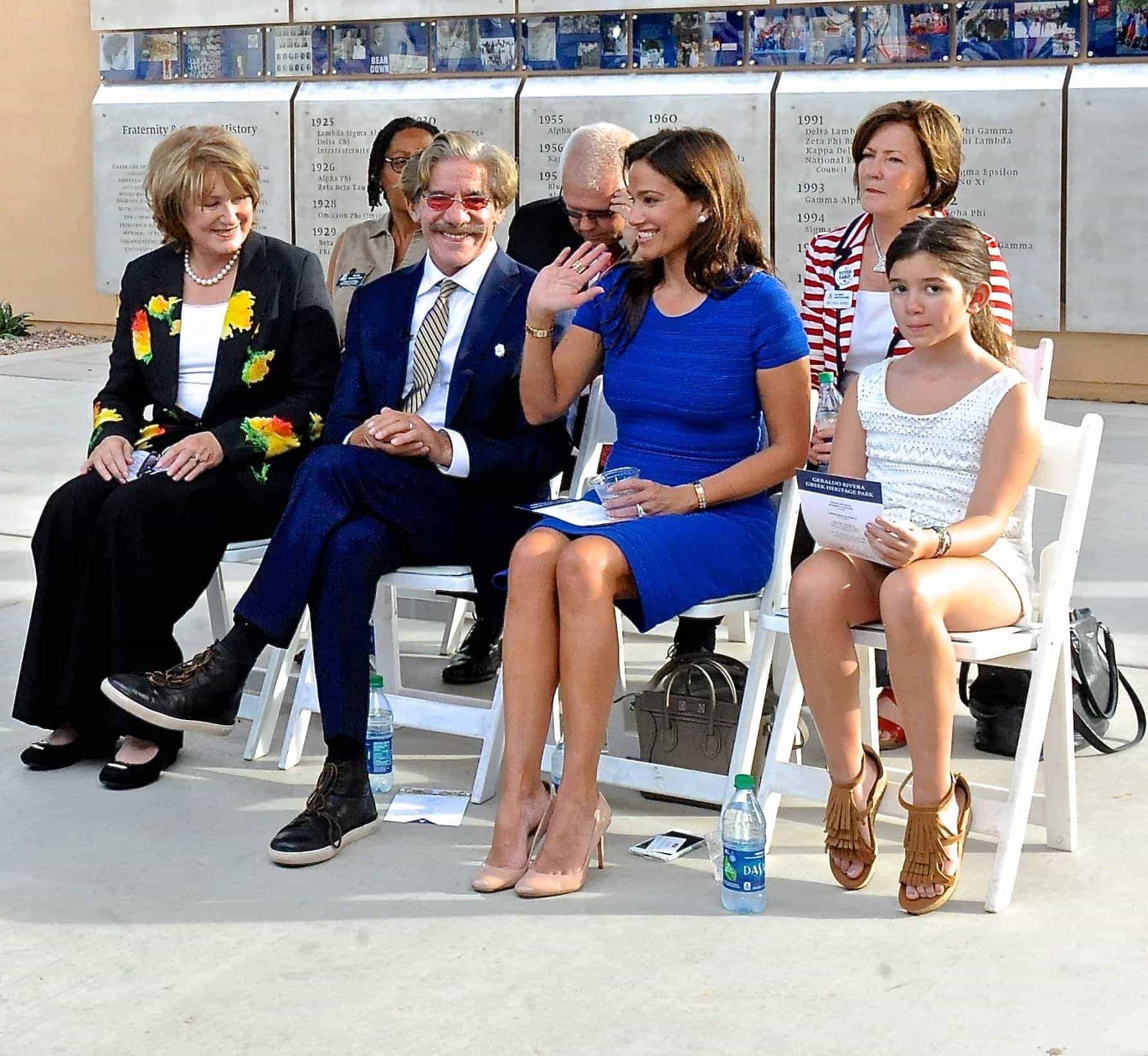 Geraldo Rivera Greek Heritage Park Dedication and Ribbon Cutting