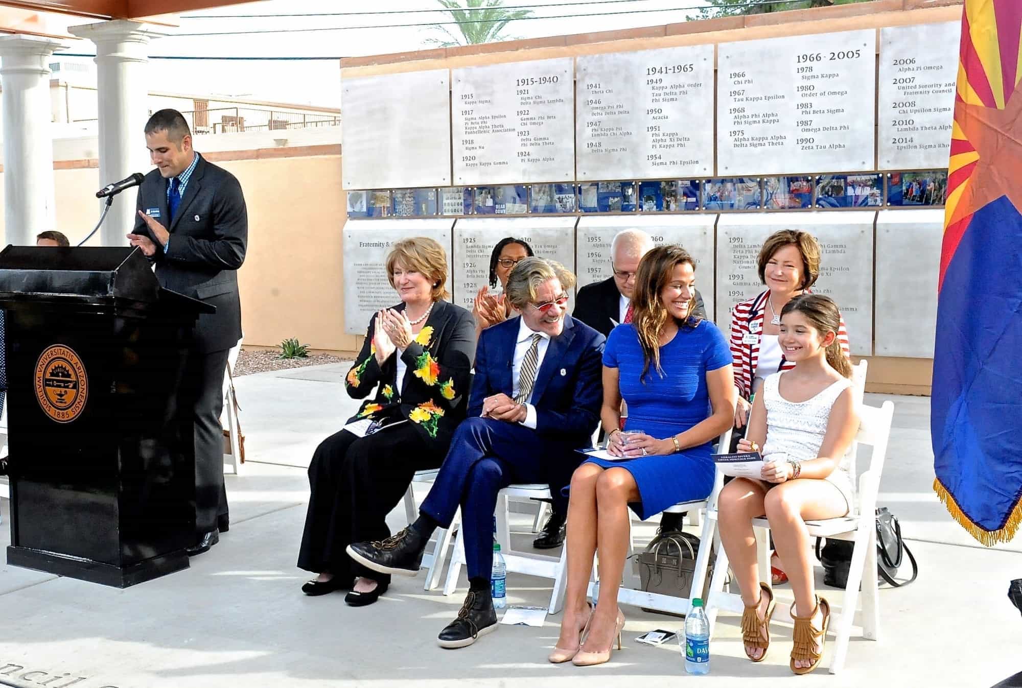 Geraldo Rivera Greek Heritage Park Dedication and Ribbon Cutting