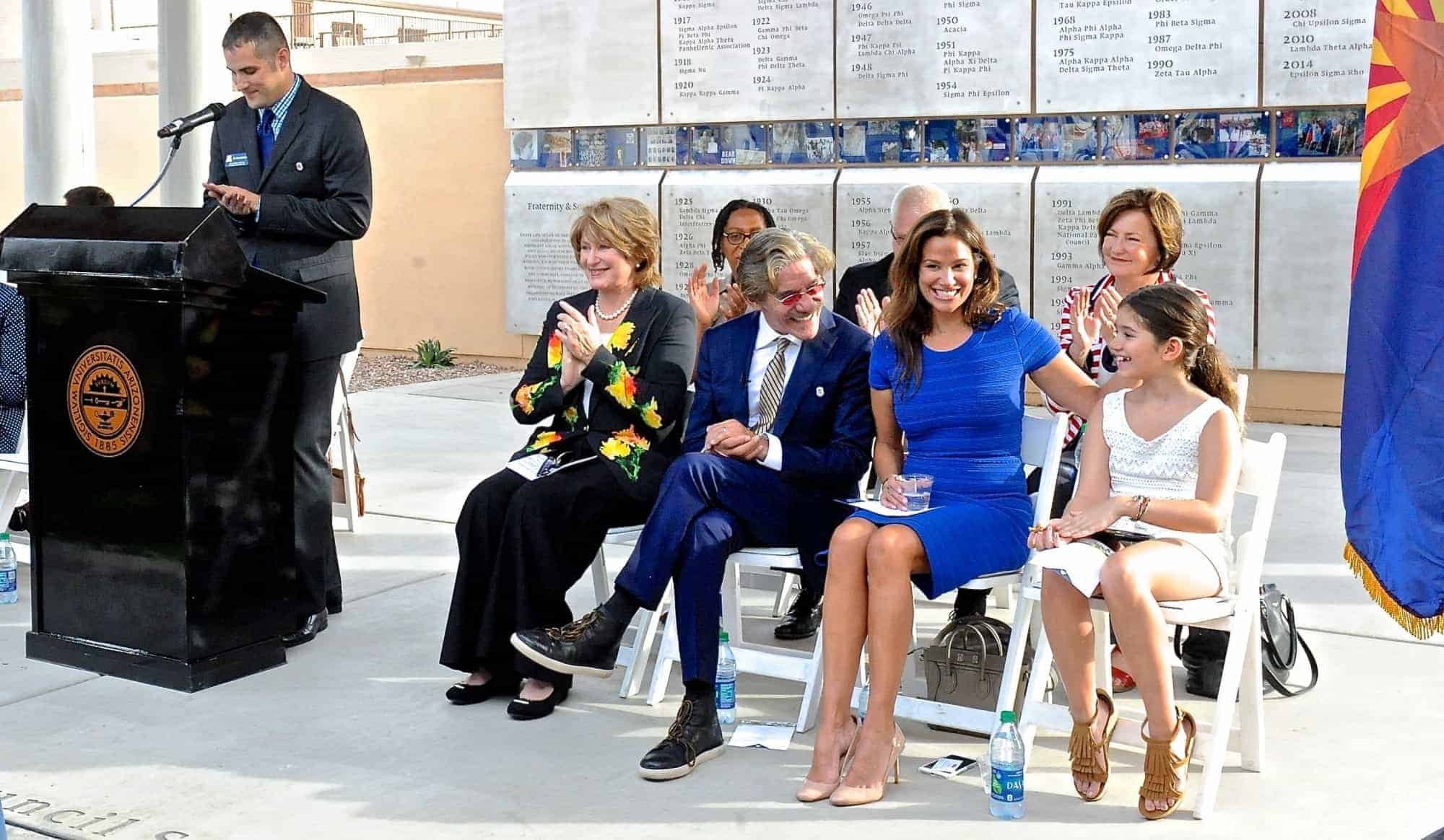 Geraldo Rivera Greek Heritage Park Dedication and Ribbon Cutting