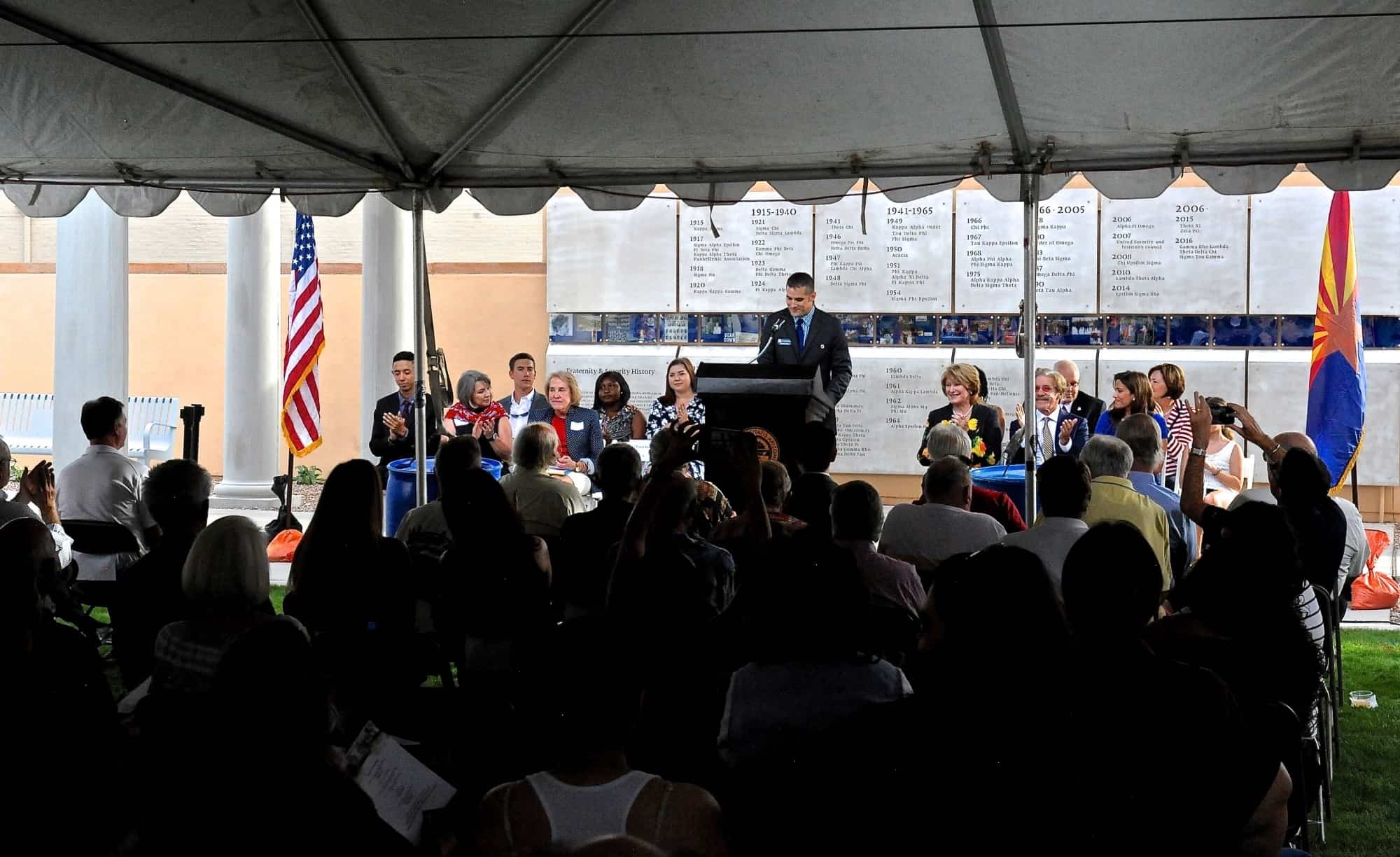 Geraldo Rivera Greek Heritage Park Dedication and Ribbon Cutting