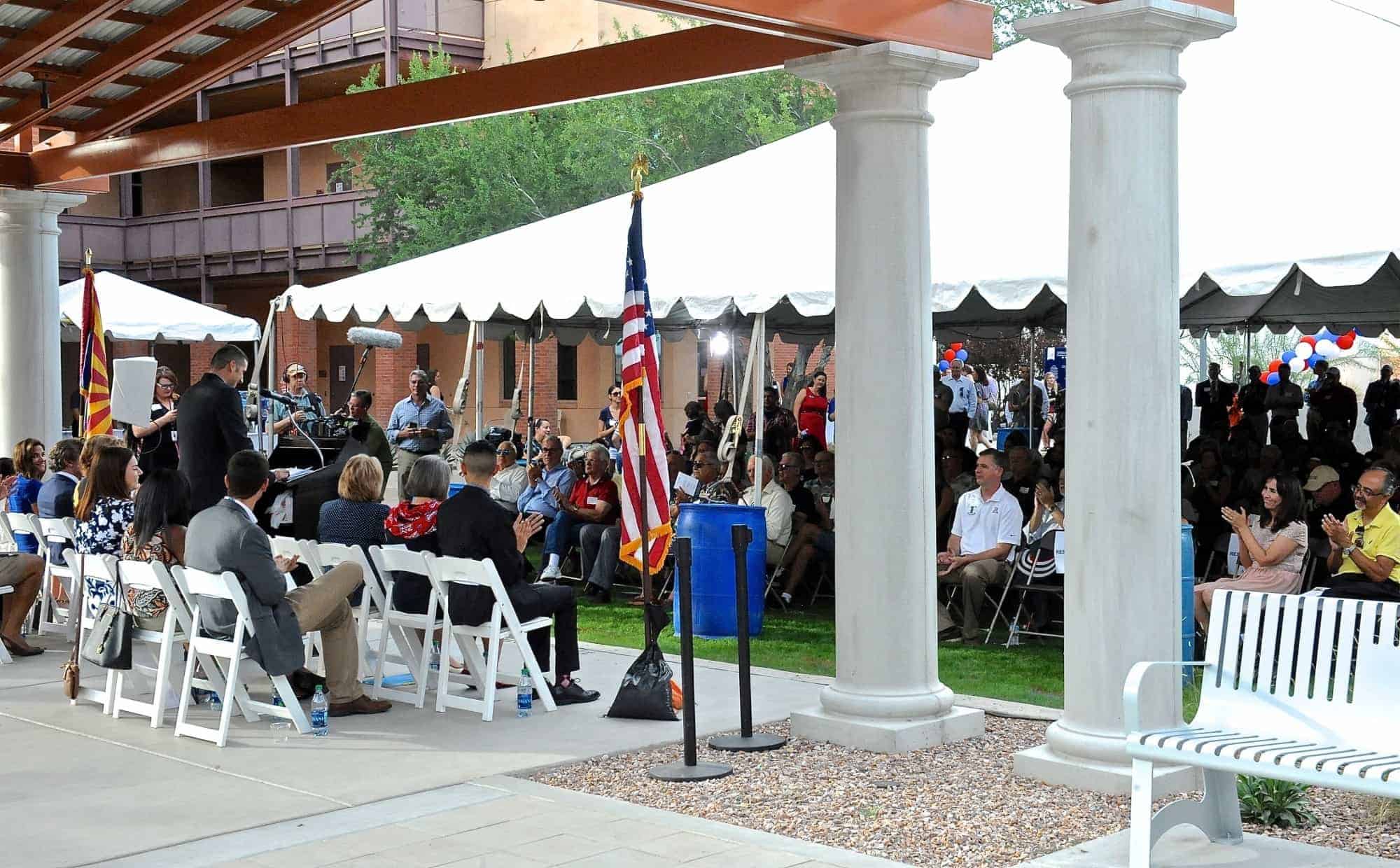 Geraldo Rivera Greek Heritage Park Dedication and Ribbon Cutting