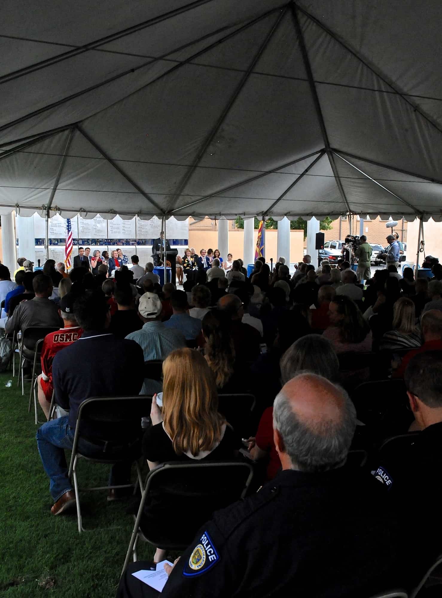 Geraldo Rivera Greek Heritage Park Dedication and Ribbon Cutting