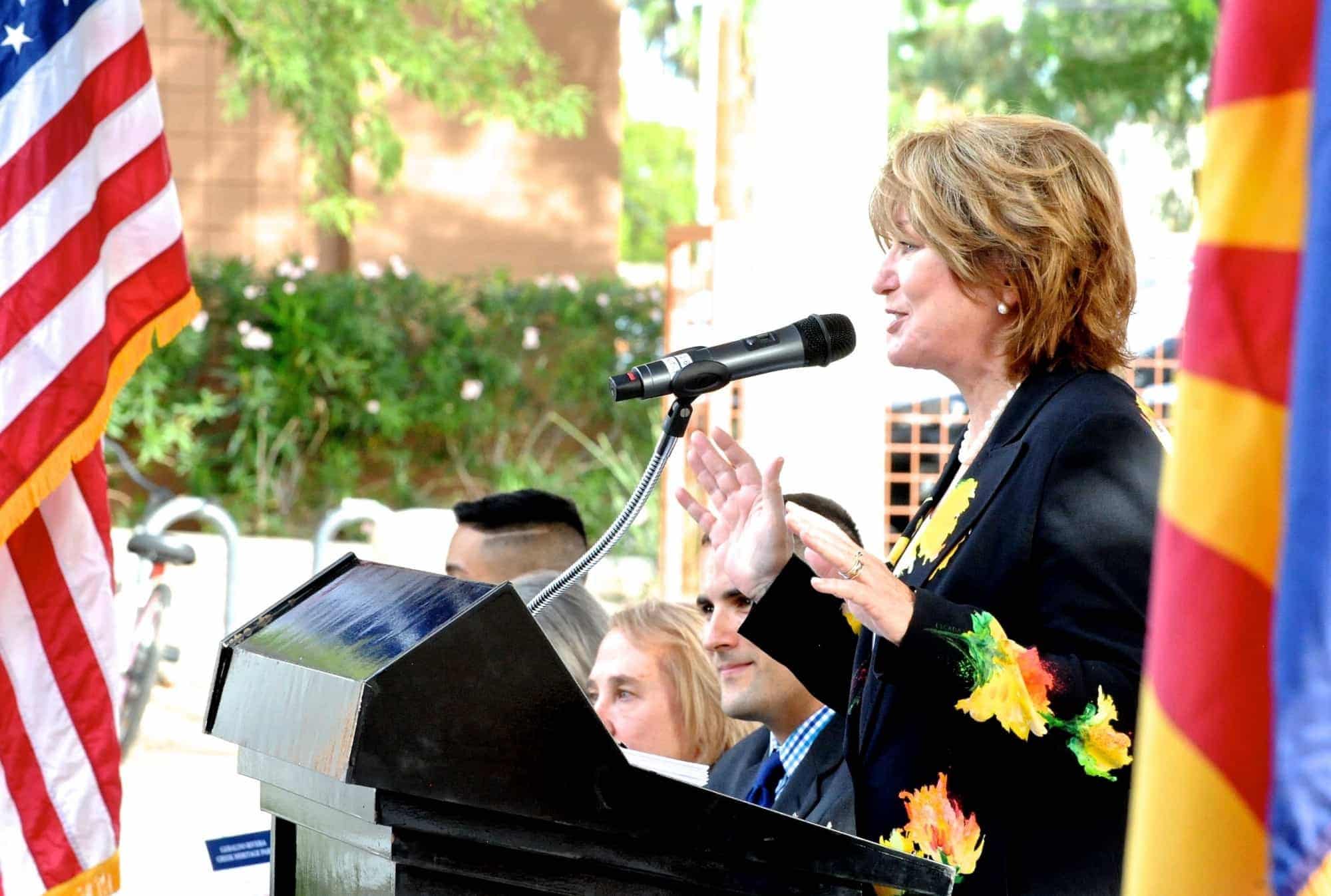 Geraldo Rivera Greek Heritage Park Dedication and Ribbon Cutting