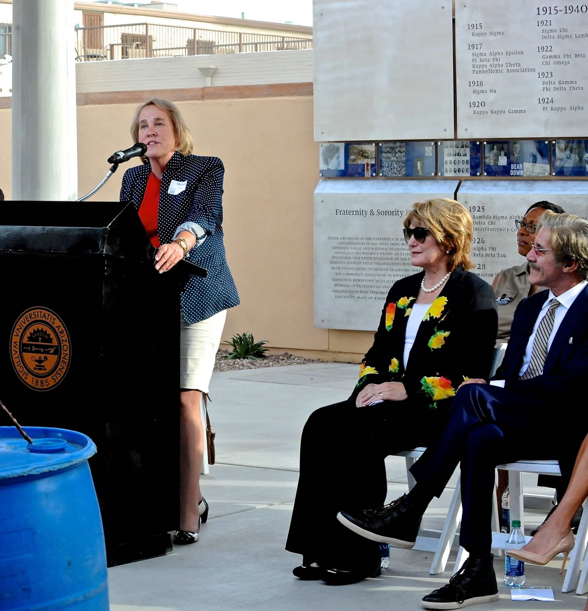 Geraldo Rivera Greek Heritage Park Dedication and Ribbon Cutting