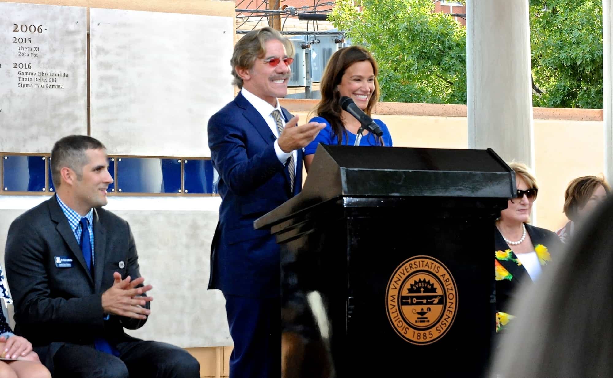 Geraldo Rivera Greek Heritage Park Dedication and Ribbon Cutting
