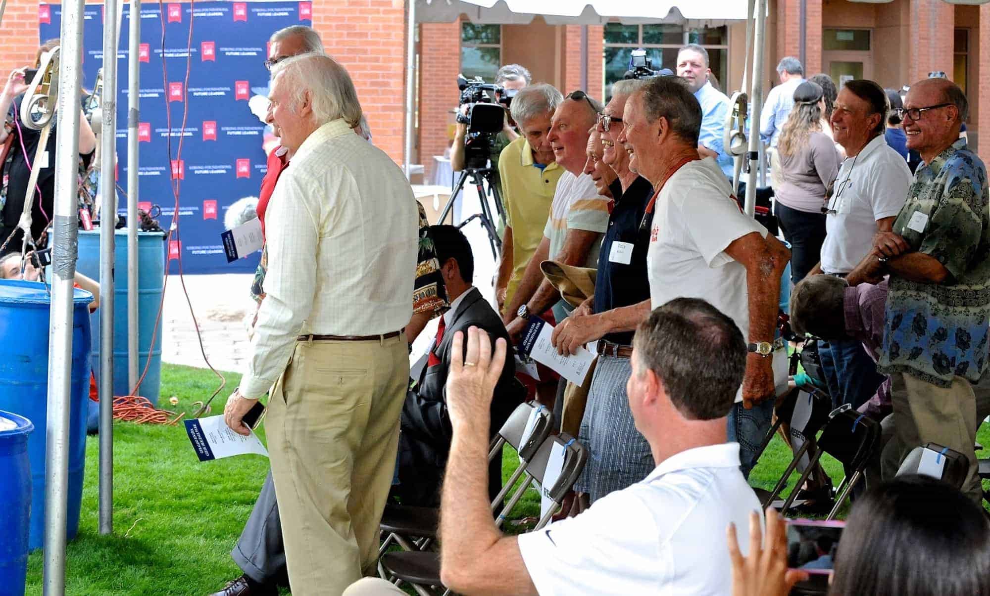 Geraldo Rivera Greek Heritage Park Dedication and Ribbon Cutting