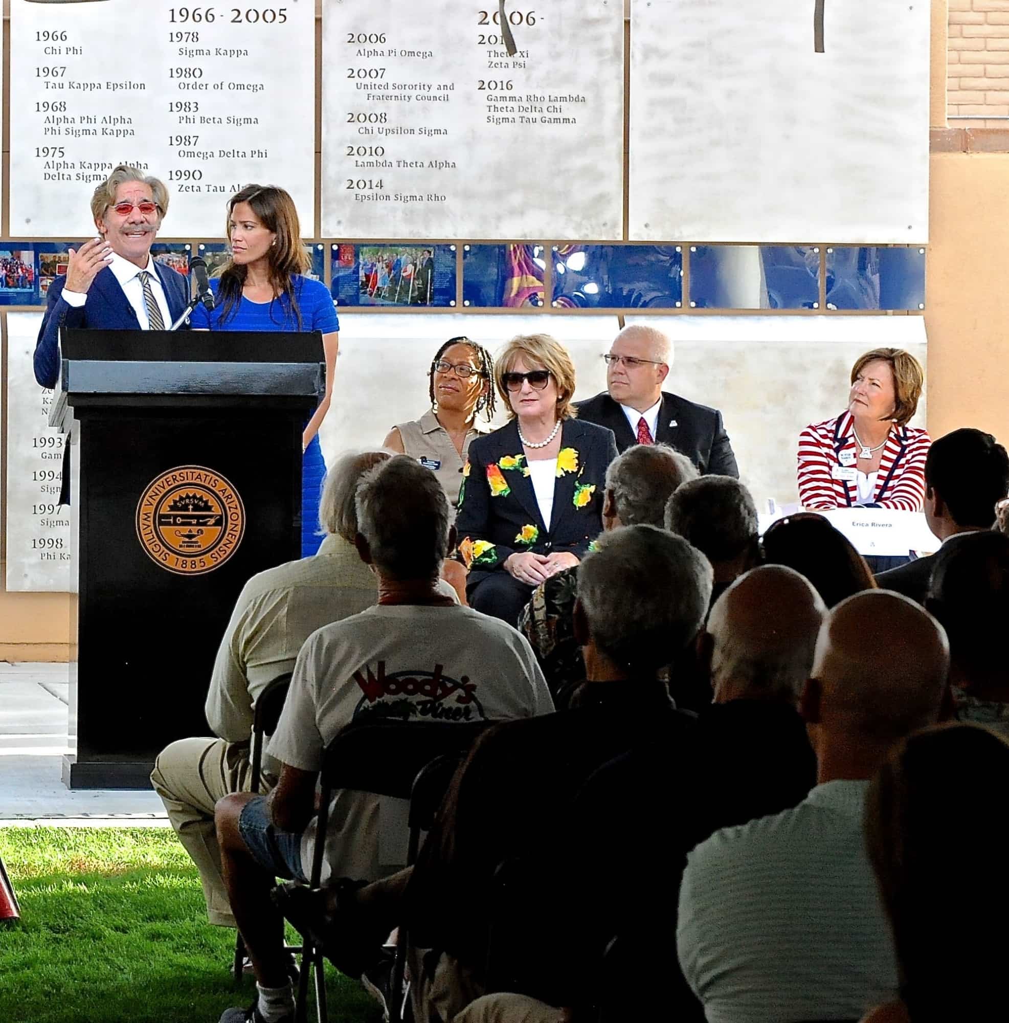 Geraldo Rivera Greek Heritage Park Dedication and Ribbon Cutting