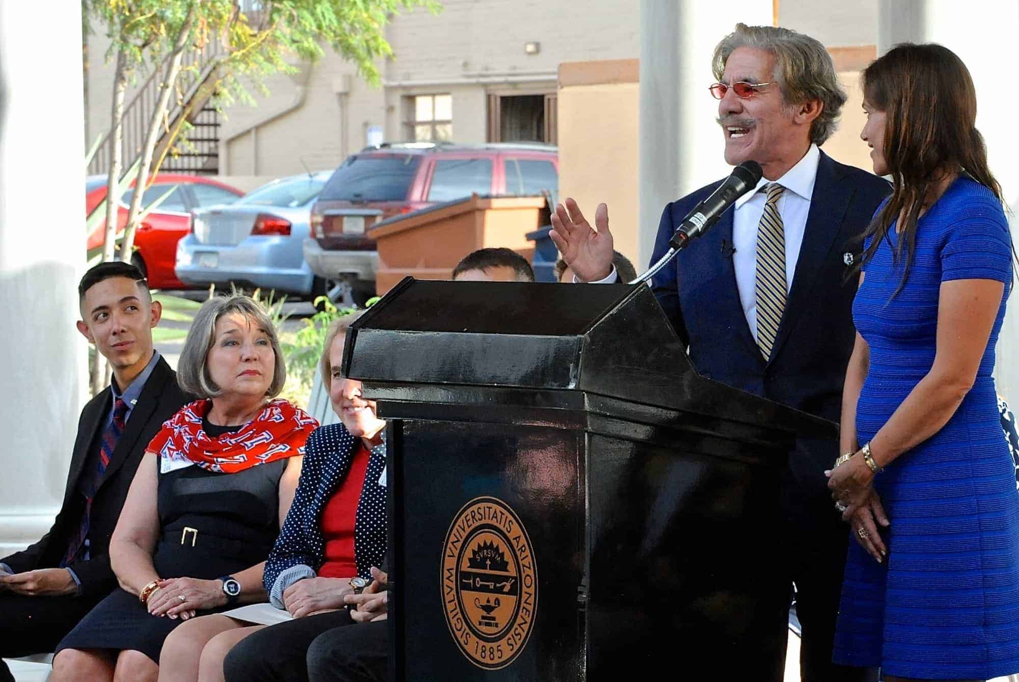Geraldo Rivera Greek Heritage Park Dedication and Ribbon Cutting