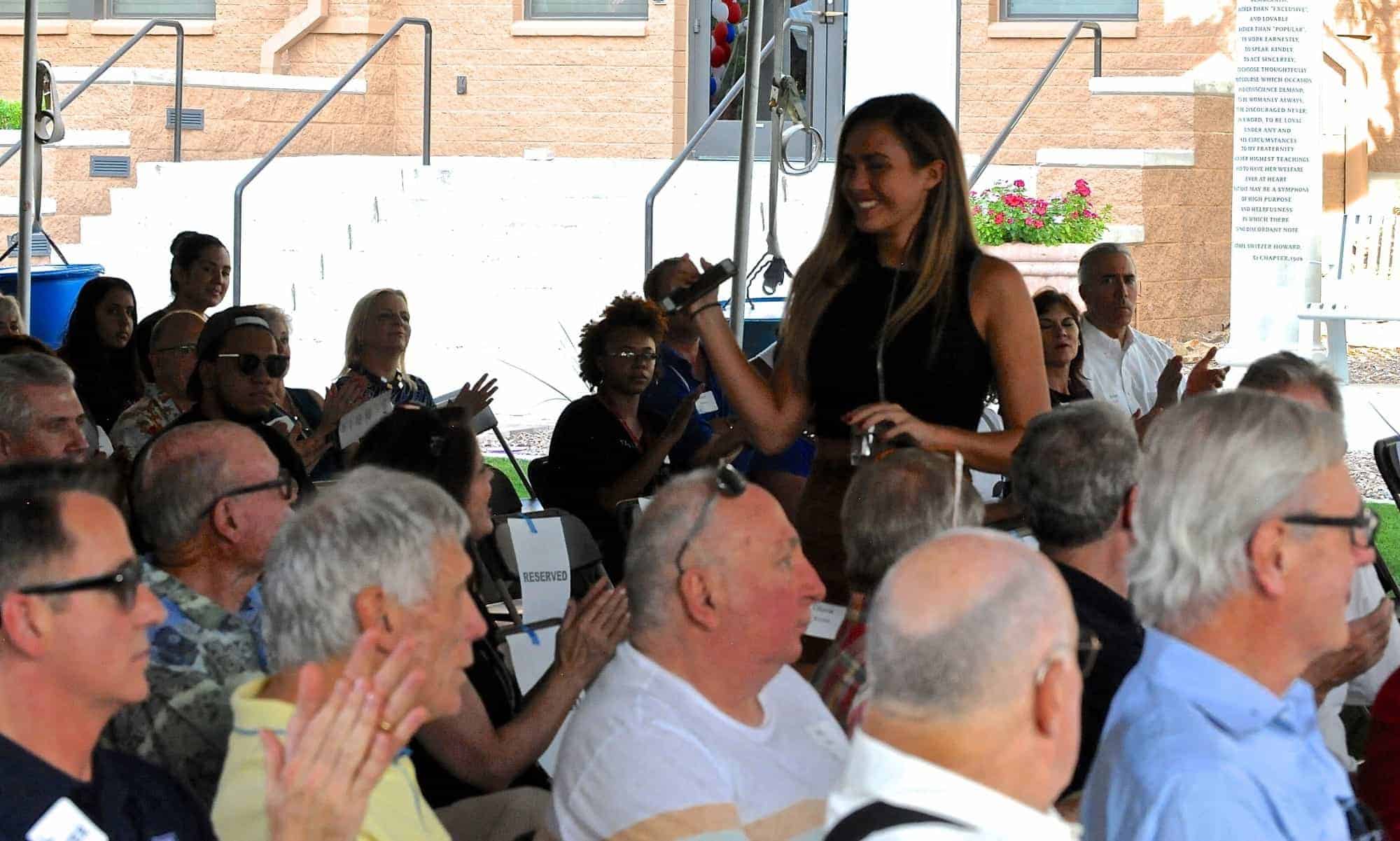 Geraldo Rivera Greek Heritage Park Dedication and Ribbon Cutting
