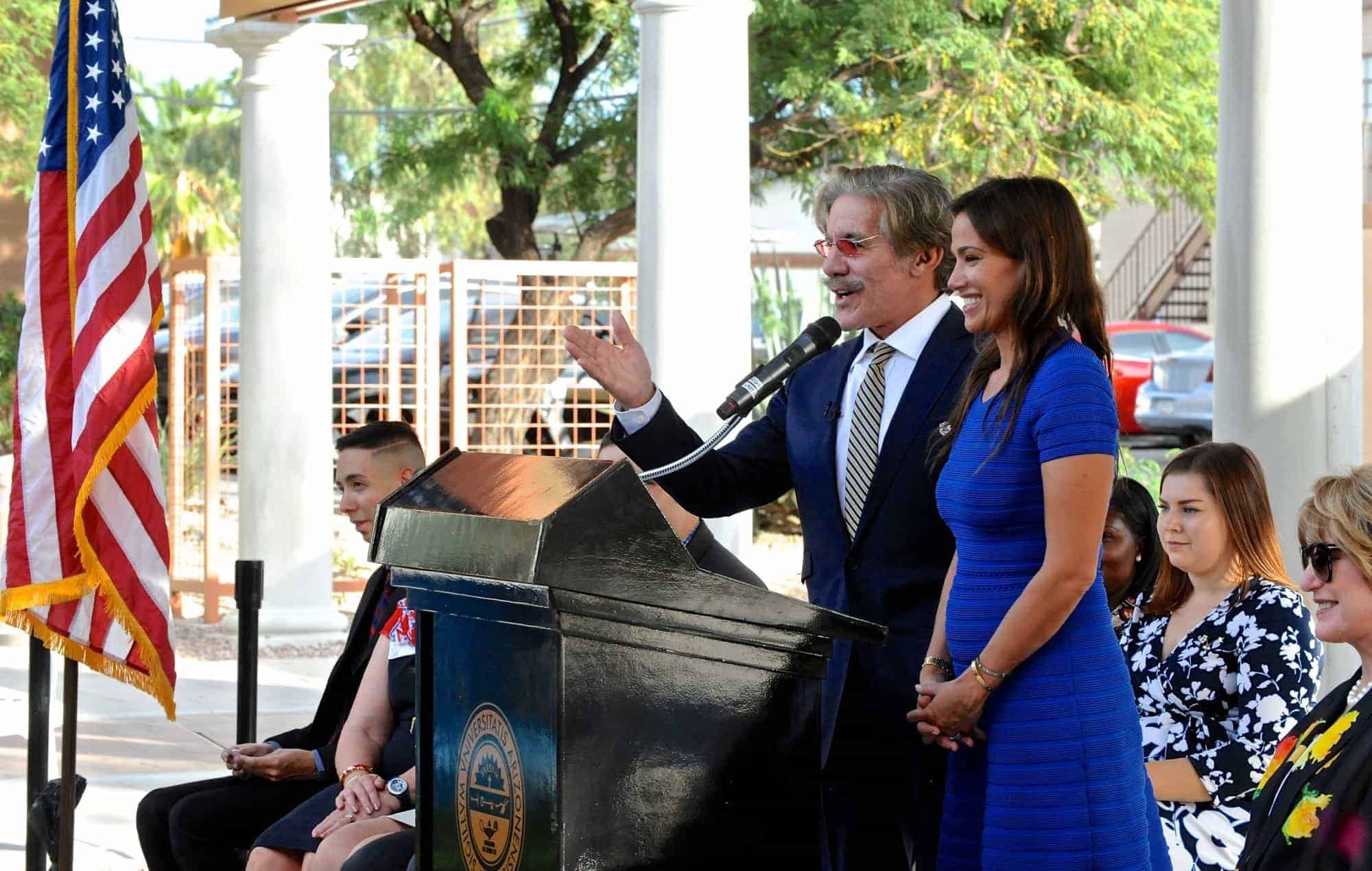 Geraldo Rivera Greek Heritage Park Dedication and Ribbon Cutting