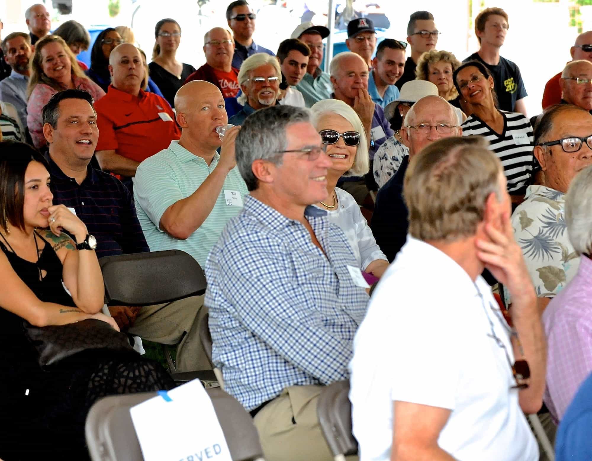 Geraldo Rivera Greek Heritage Park Dedication and Ribbon Cutting