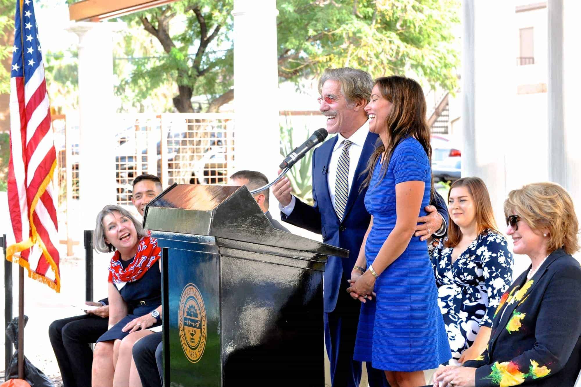 Geraldo Rivera Greek Heritage Park Dedication and Ribbon Cutting
