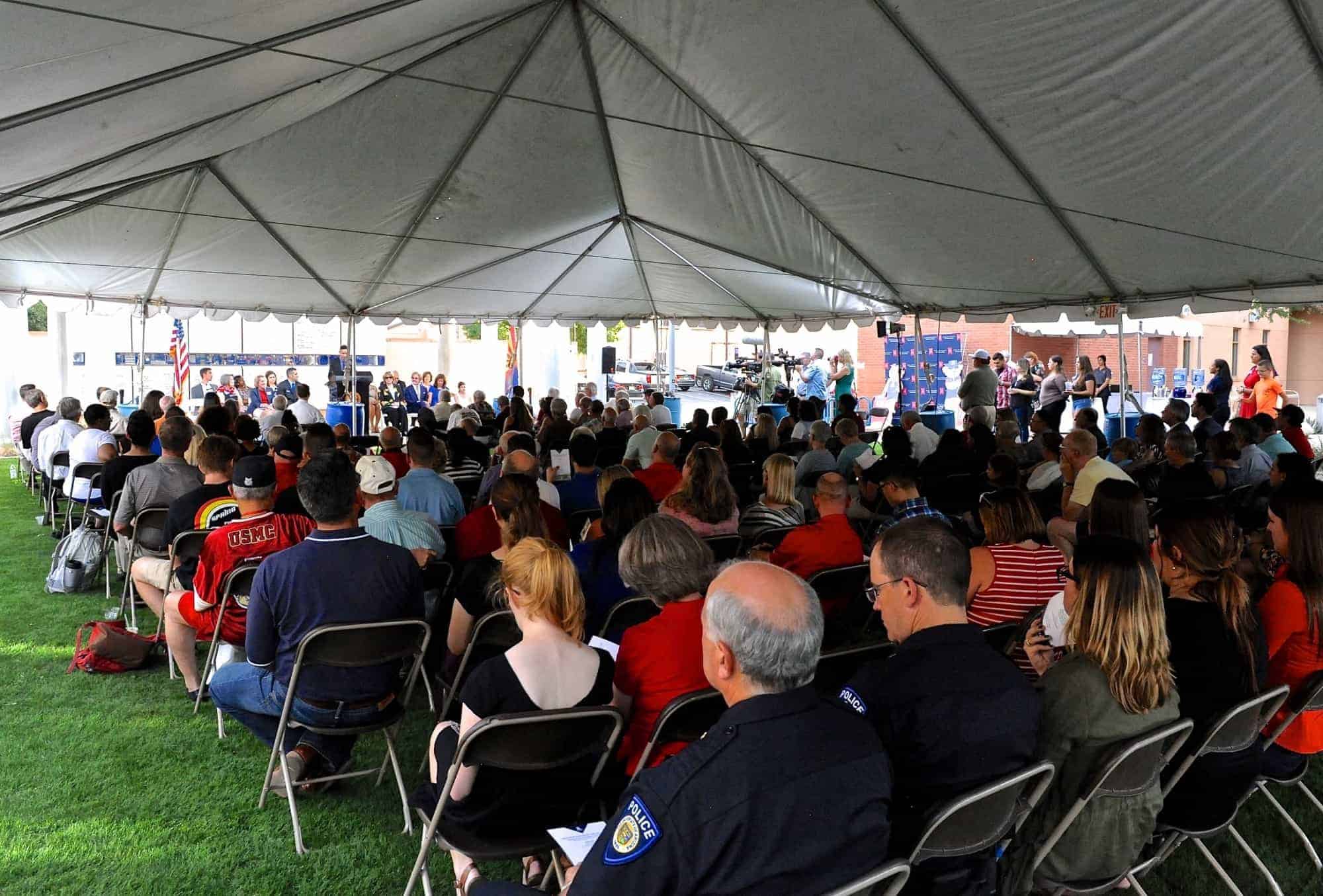 Geraldo Rivera Greek Heritage Park Dedication and Ribbon Cutting
