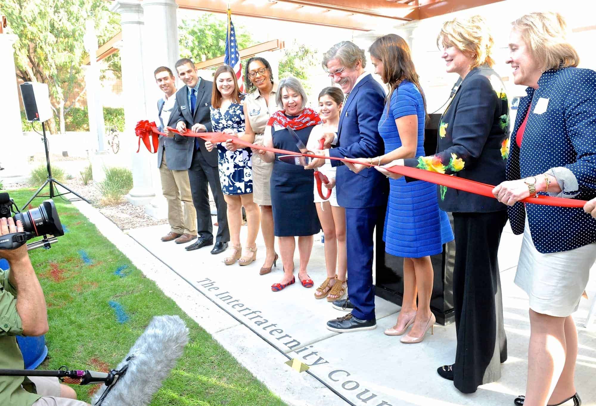 Geraldo Rivera Greek Heritage Park Dedication and Ribbon Cutting