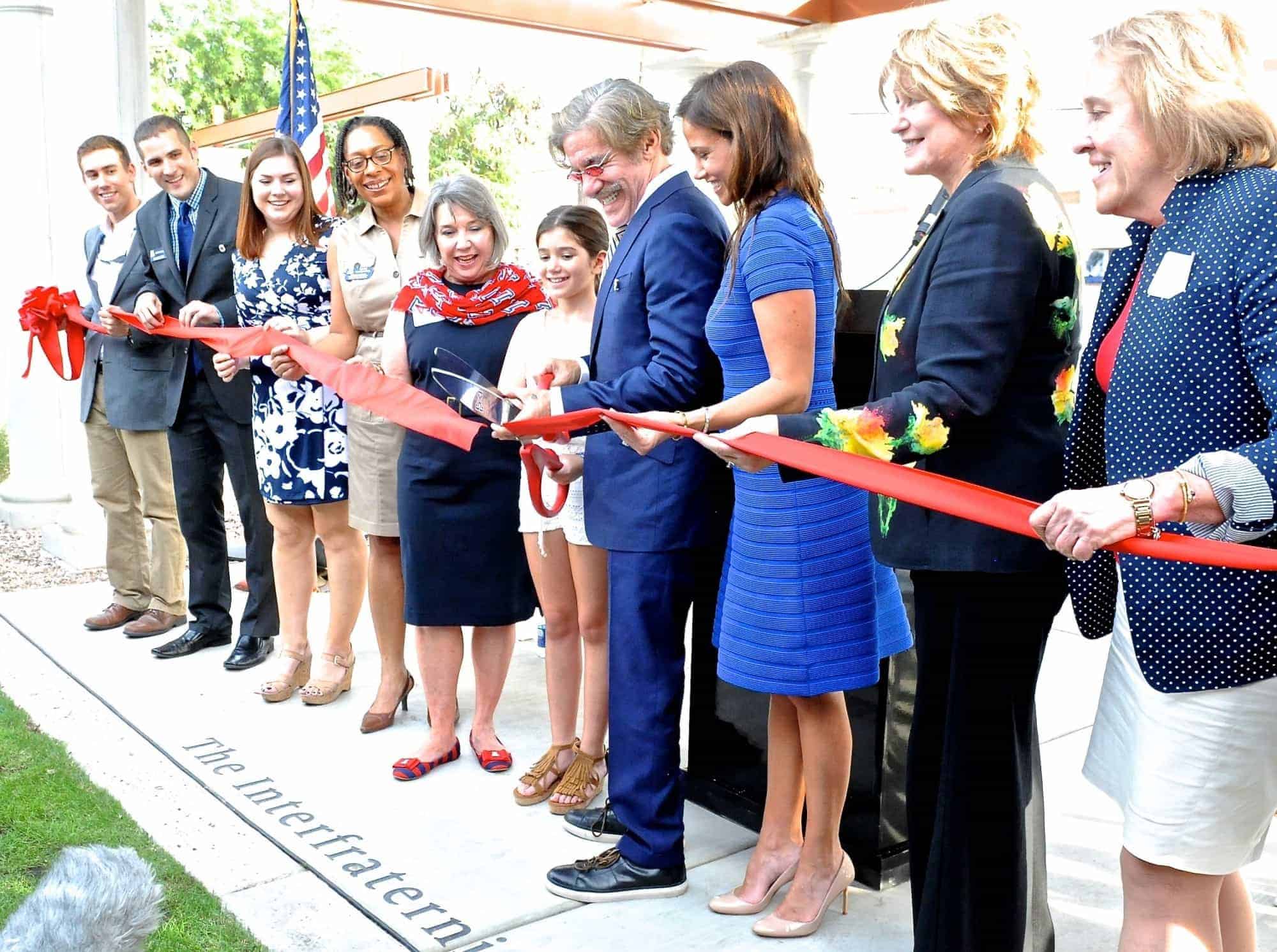 Geraldo Rivera Greek Heritage Park Dedication and Ribbon Cutting