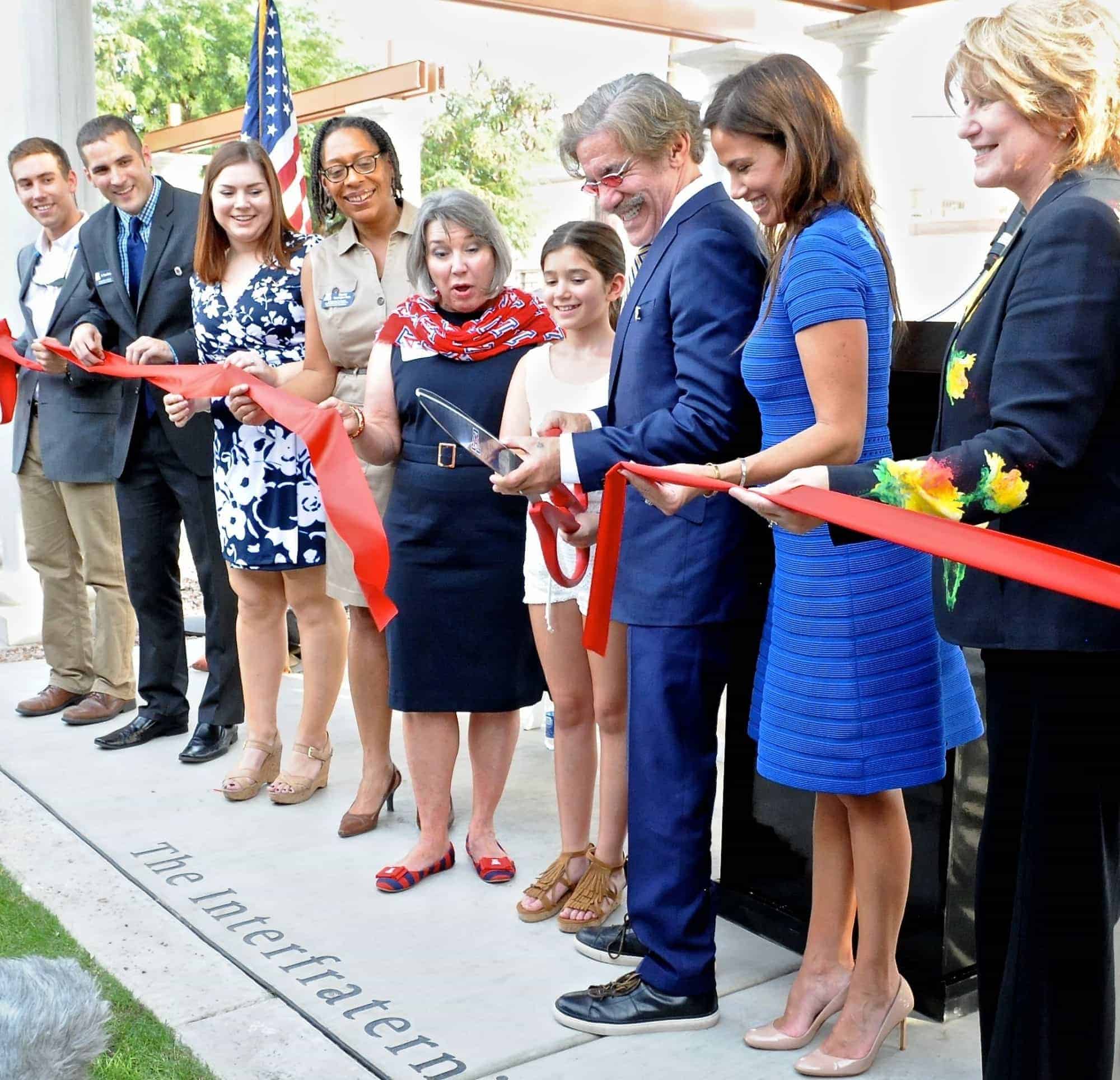 Geraldo Rivera Greek Heritage Park Dedication and Ribbon Cutting