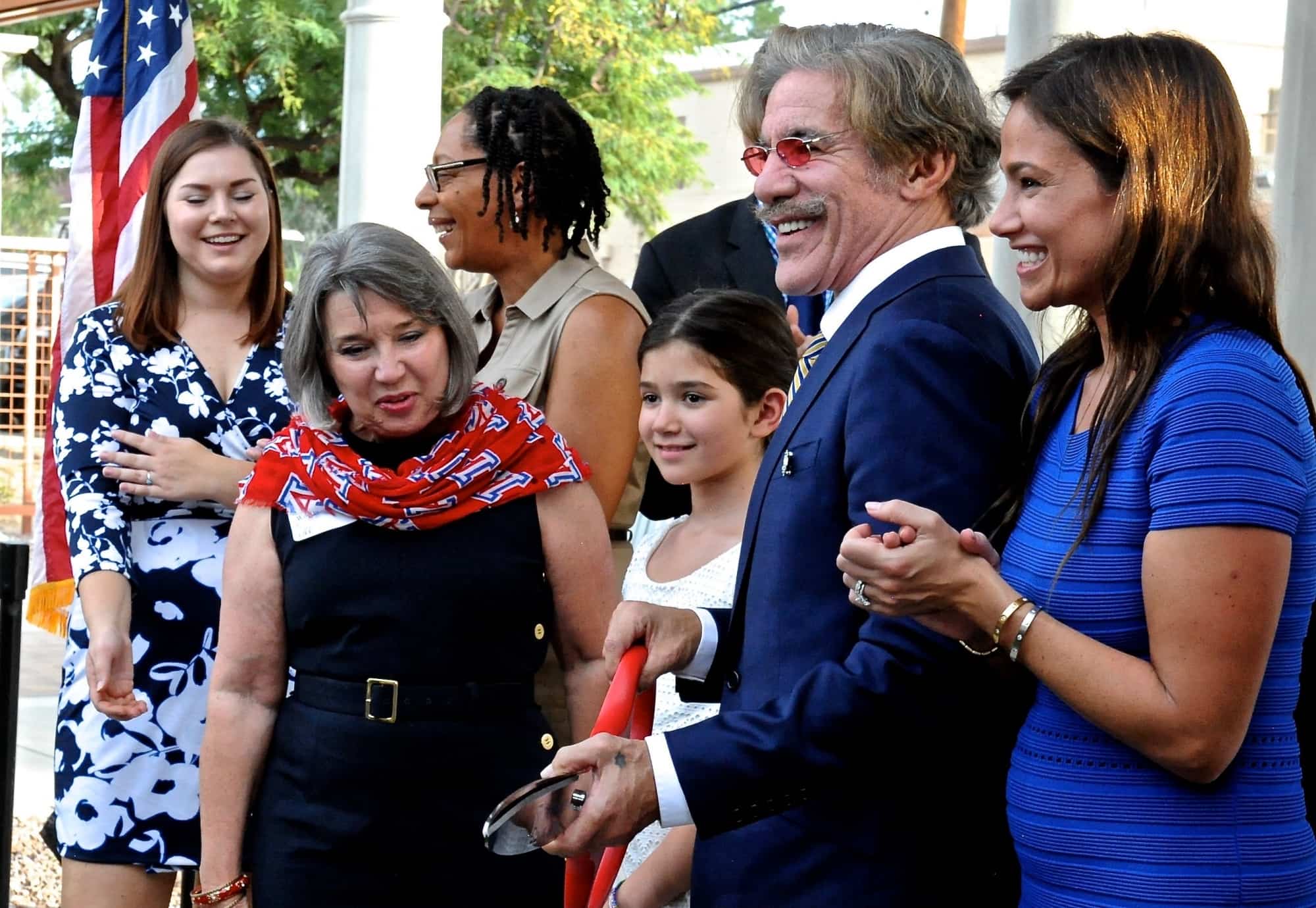Geraldo Rivera Greek Heritage Park Dedication and Ribbon Cutting