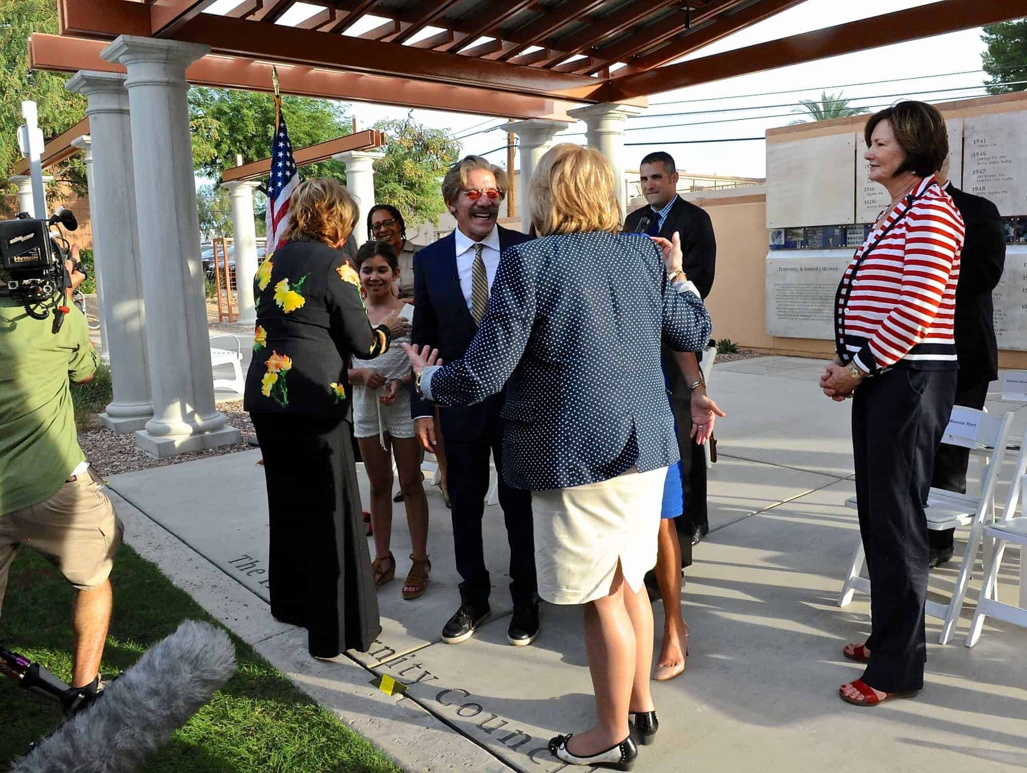Geraldo Rivera Greek Heritage Park Dedication and Ribbon Cutting