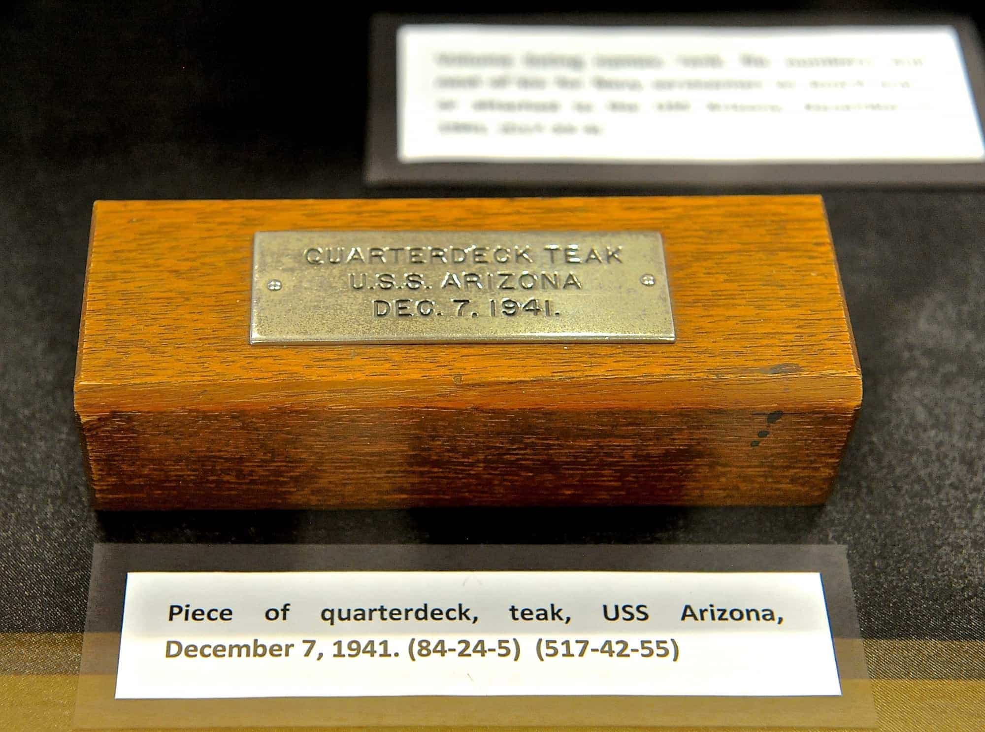 USS Arizona Collection and Memorial