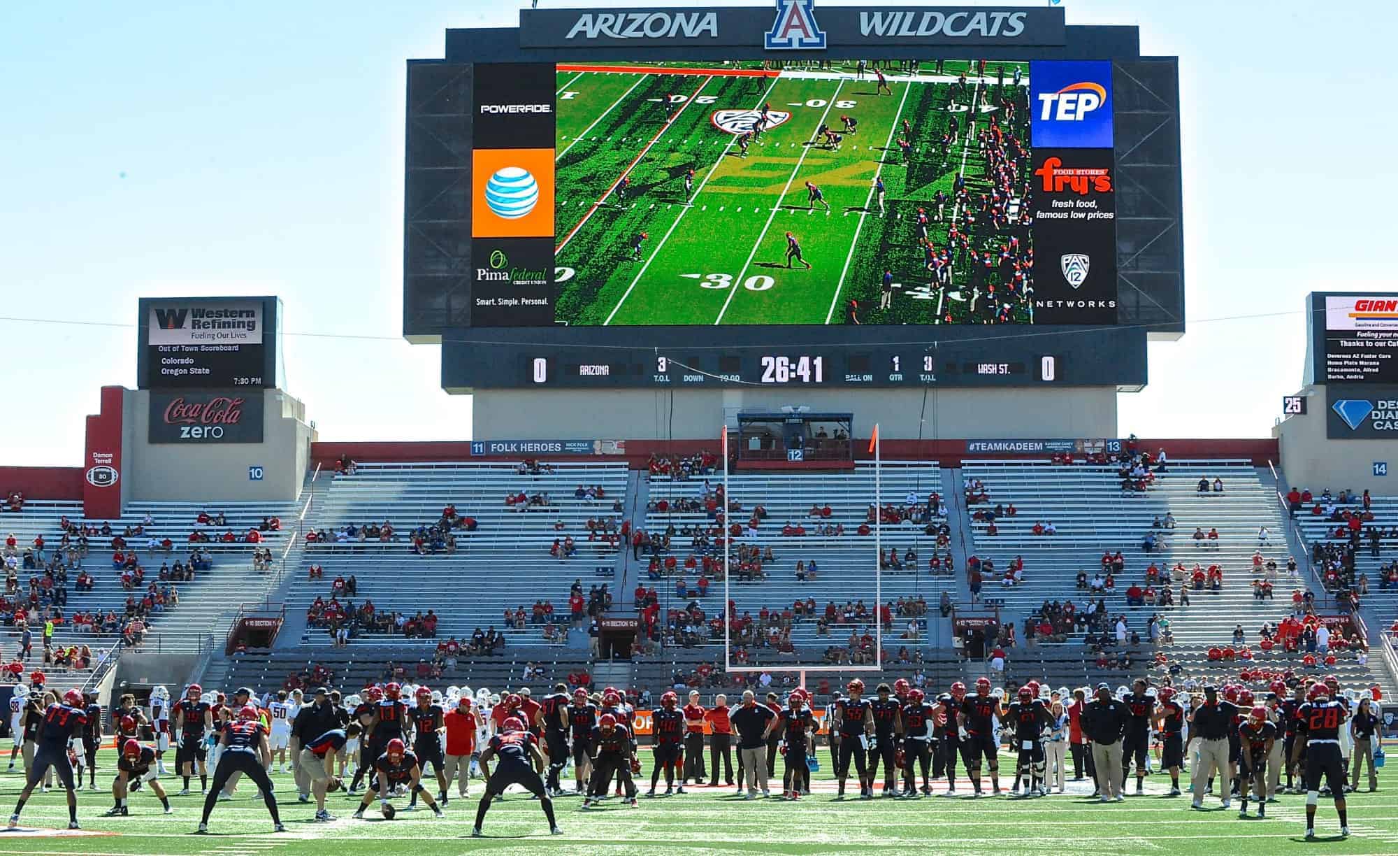 WSU vs. UA Pregame