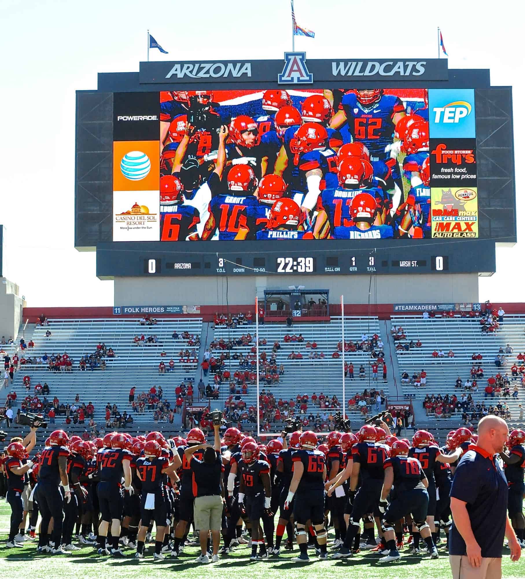 WSU vs. UA Pregame
