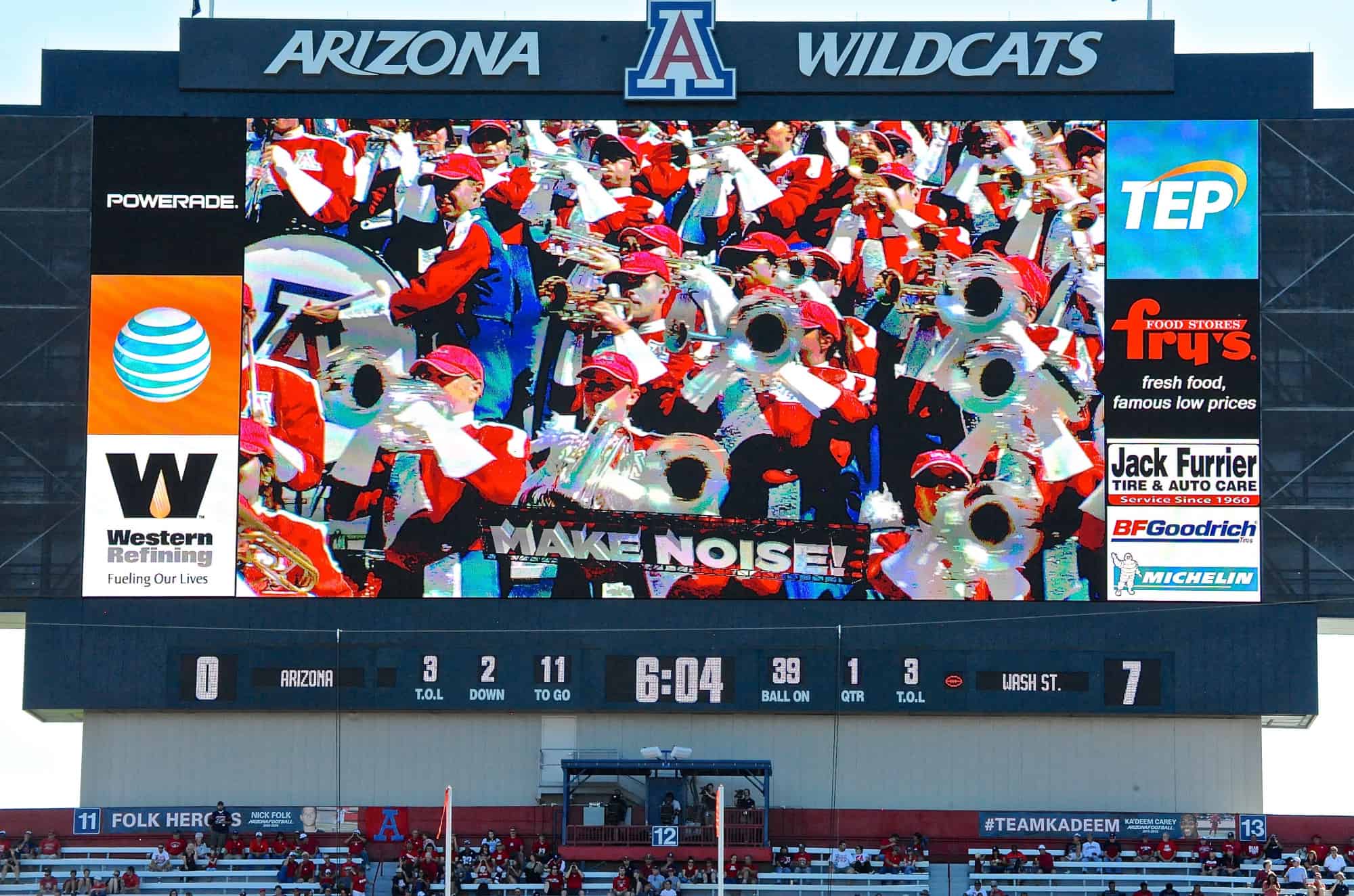 WSU vs. UA First Half