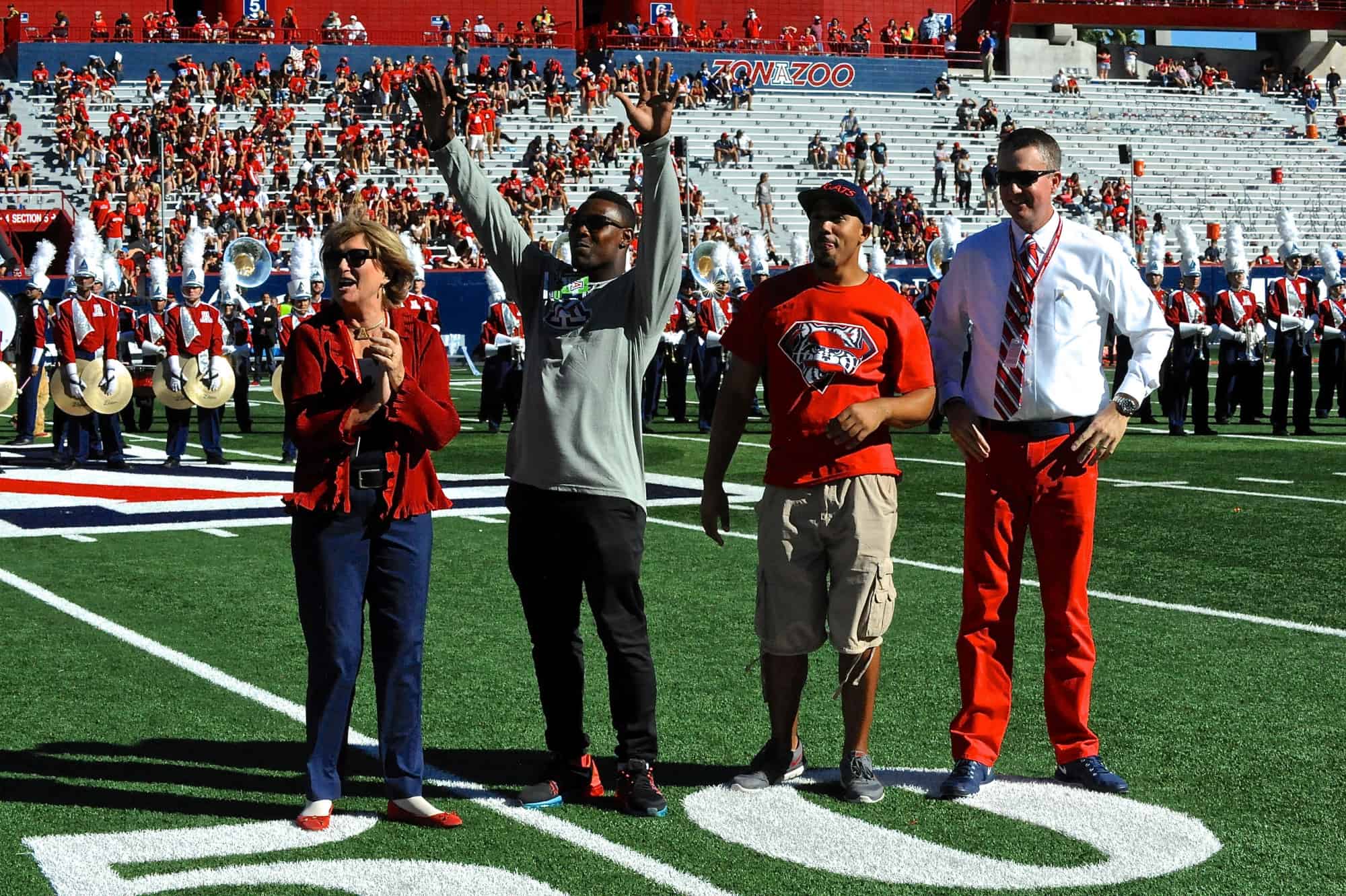 WSU vs. UA Halftime