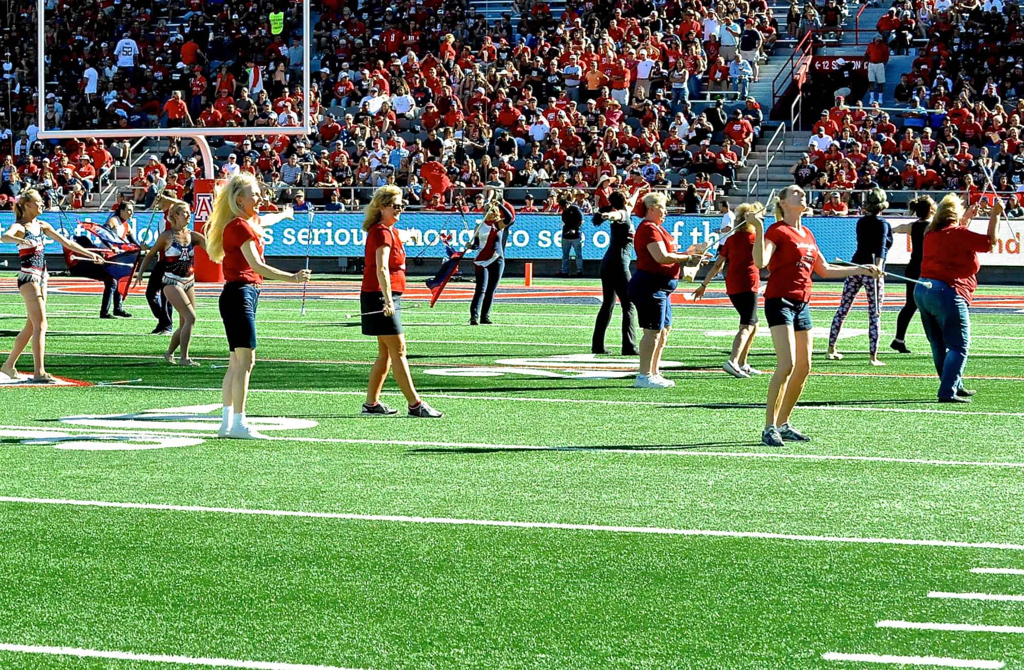 WSU vs. UA Halftime