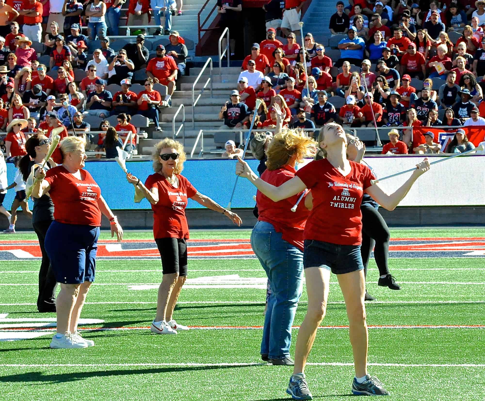 WSU vs. UA Halftime