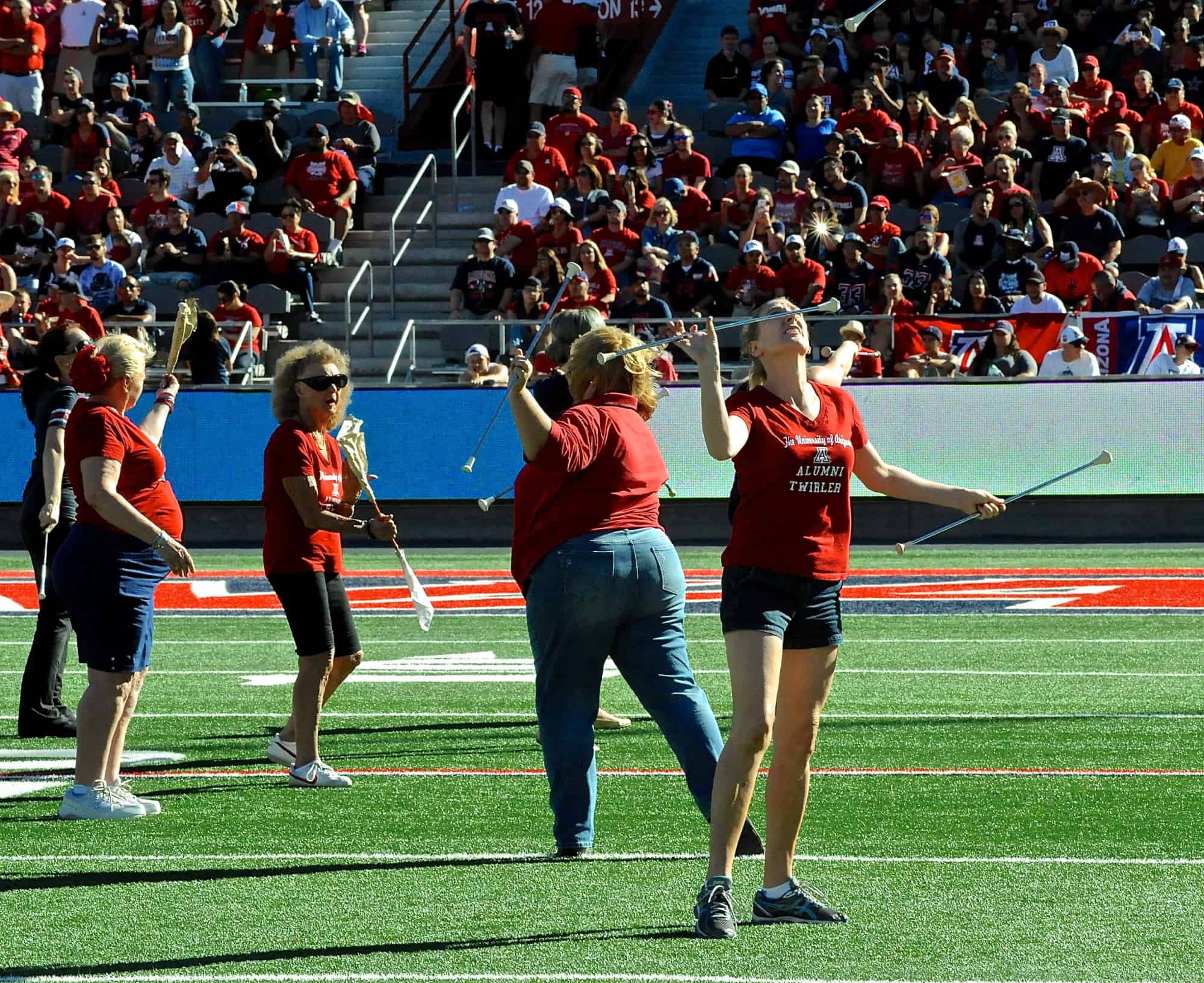 WSU vs. UA Halftime