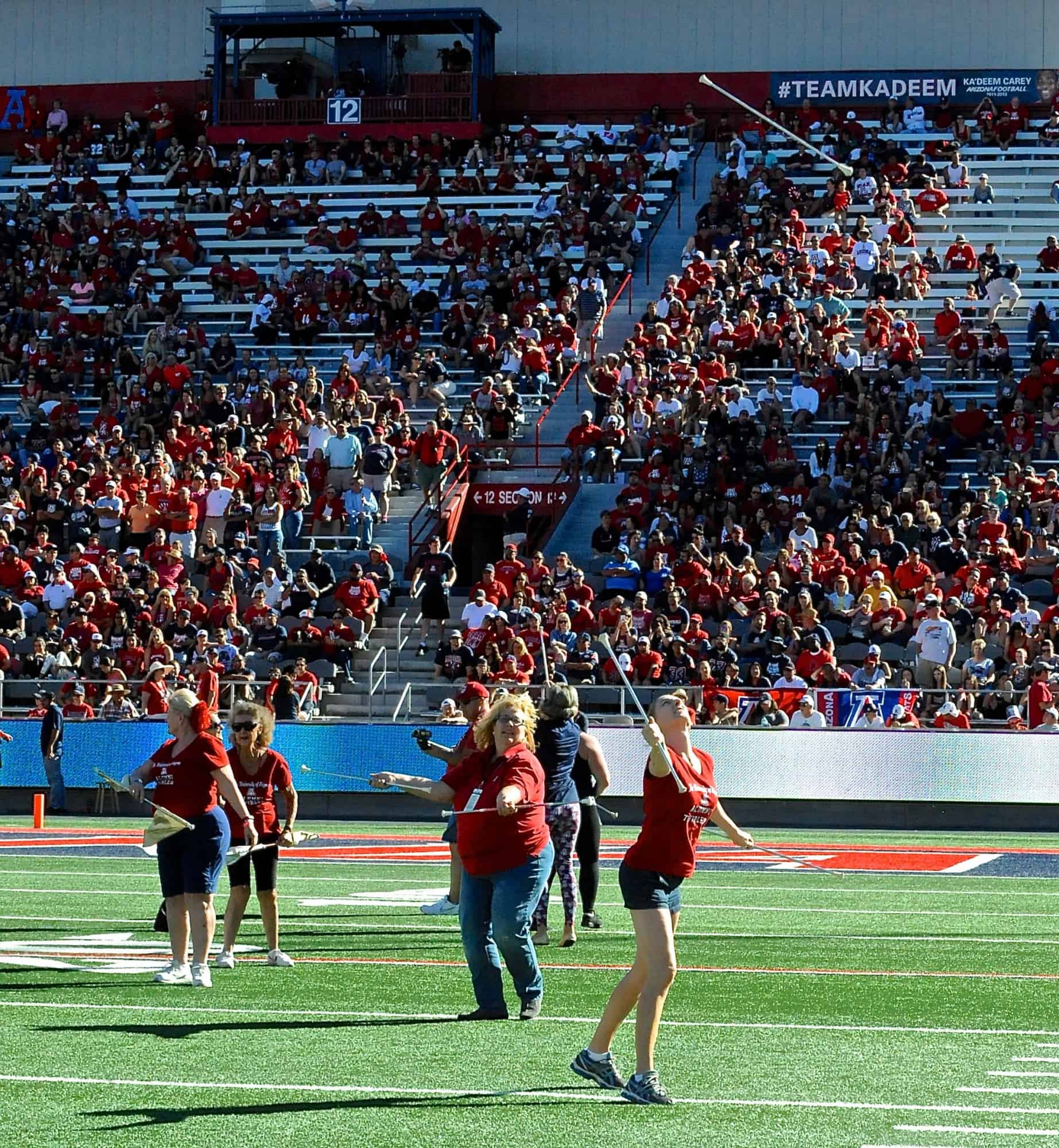 WSU vs. UA Halftime