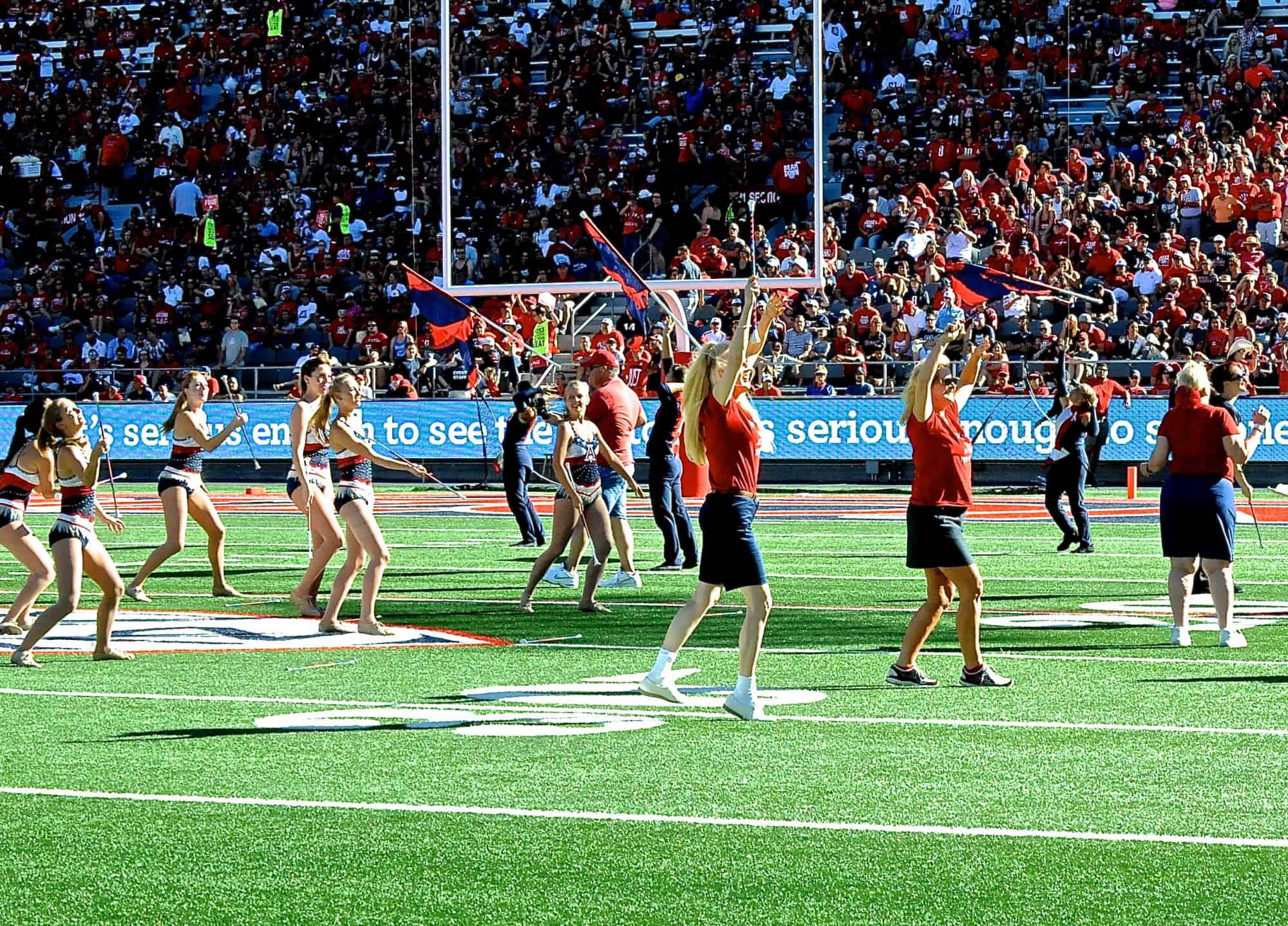WSU vs. UA Halftime