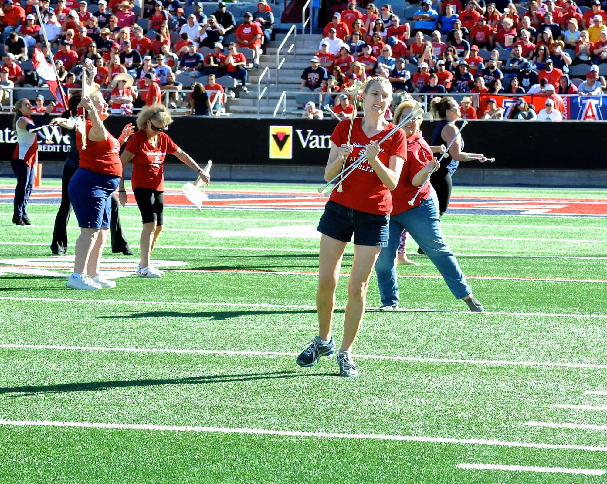 WSU vs. UA Halftime